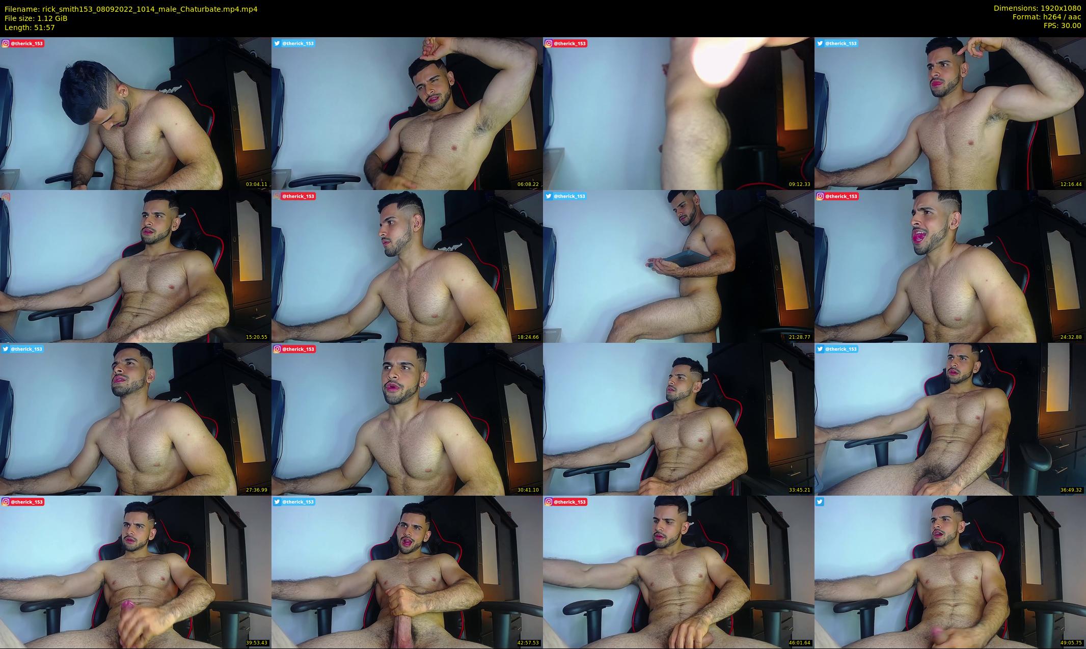 rick_smith153 — 52 minute Chaturbate male cam show recording, 1080p, Sep 8, 2022