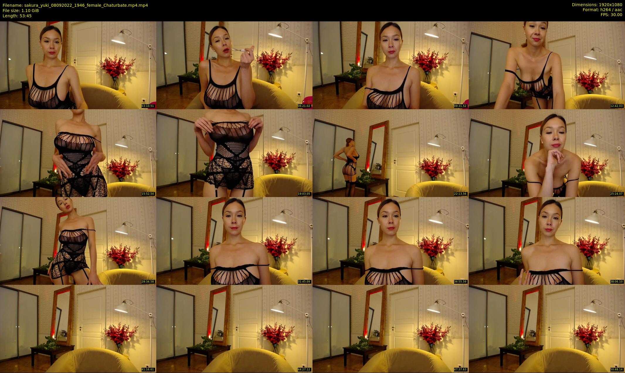 sakura_yuki — 54 minute Chaturbate female cam show recording, 1080p, Sep 8, 2022