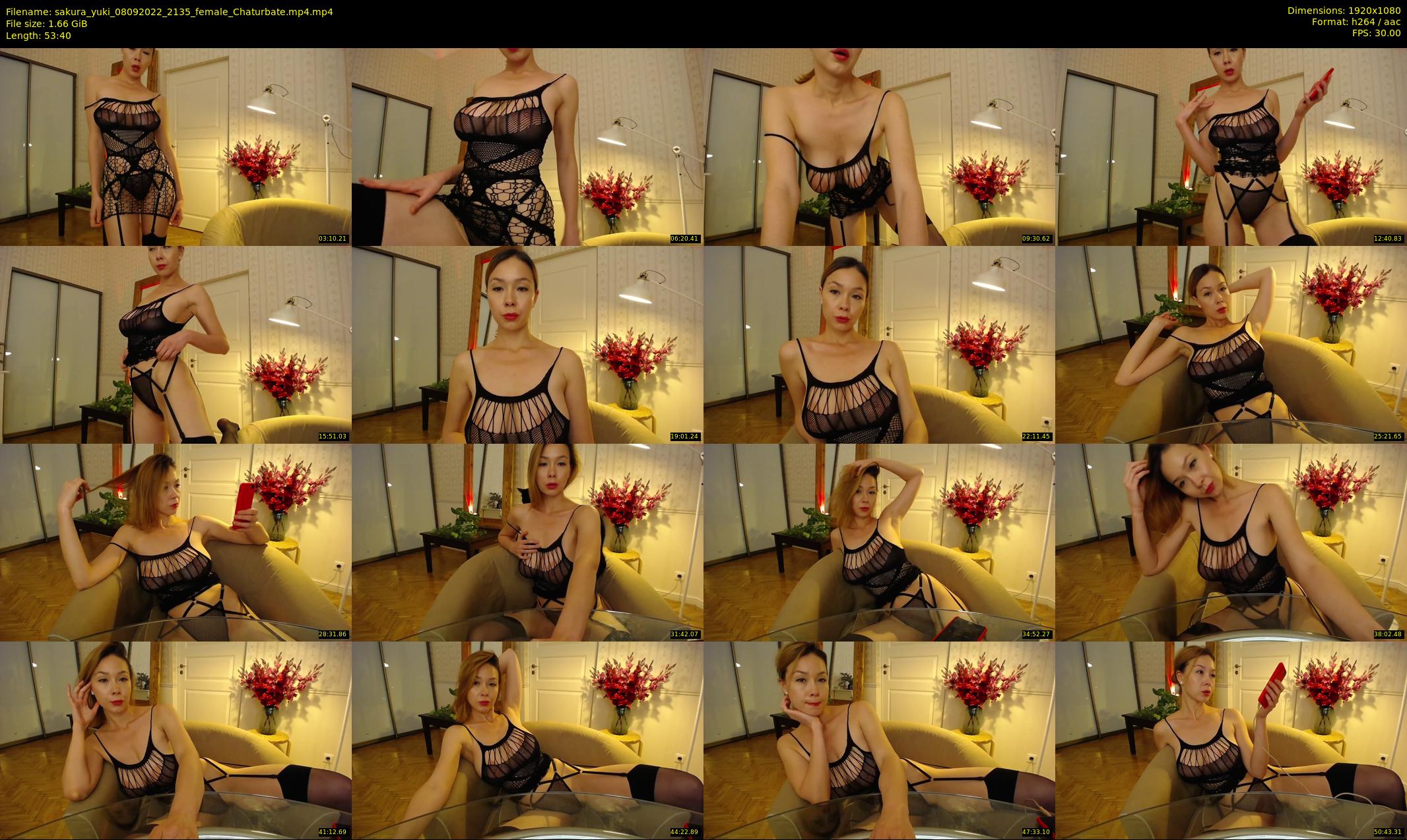 sakura_yuki — 54 minute Chaturbate female cam show recording, 1080p, Sep 8, 2022