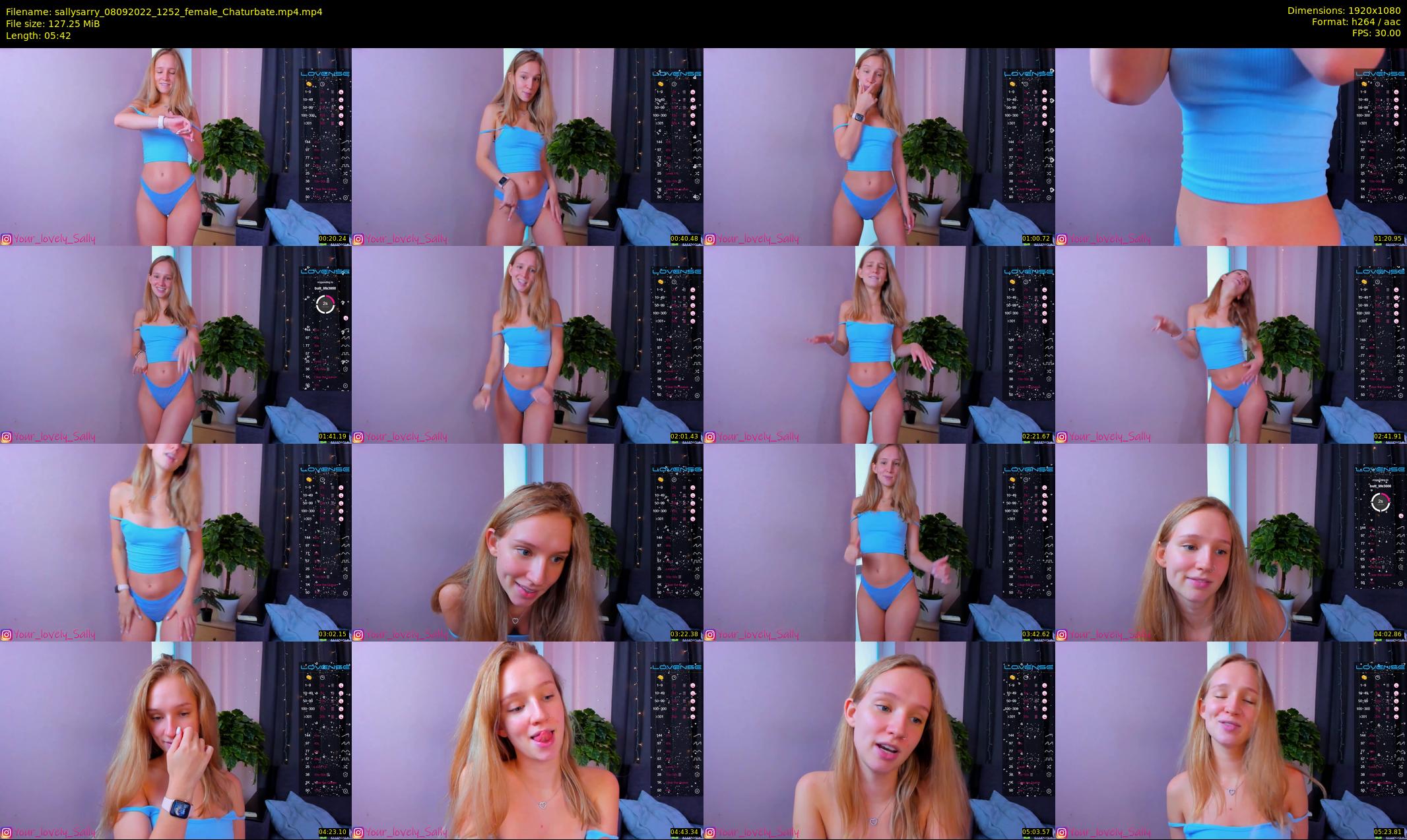 sallysarry — 6 minute Chaturbate couple cam show recording, 1080p, Sep 8, 2022