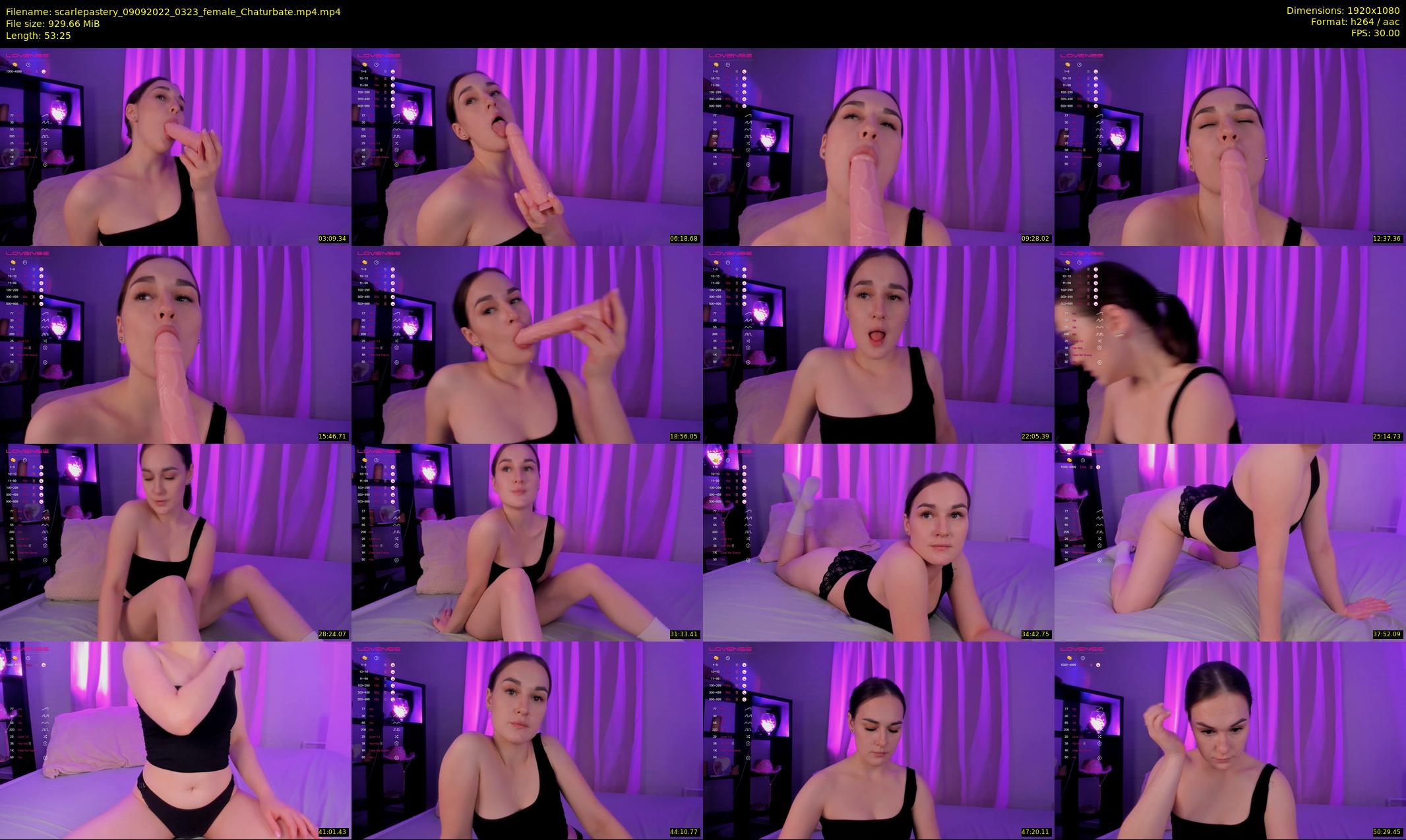 scarlepastery — 54 minute Chaturbate couple cam show recording, 1080p, Sep 9, 2022