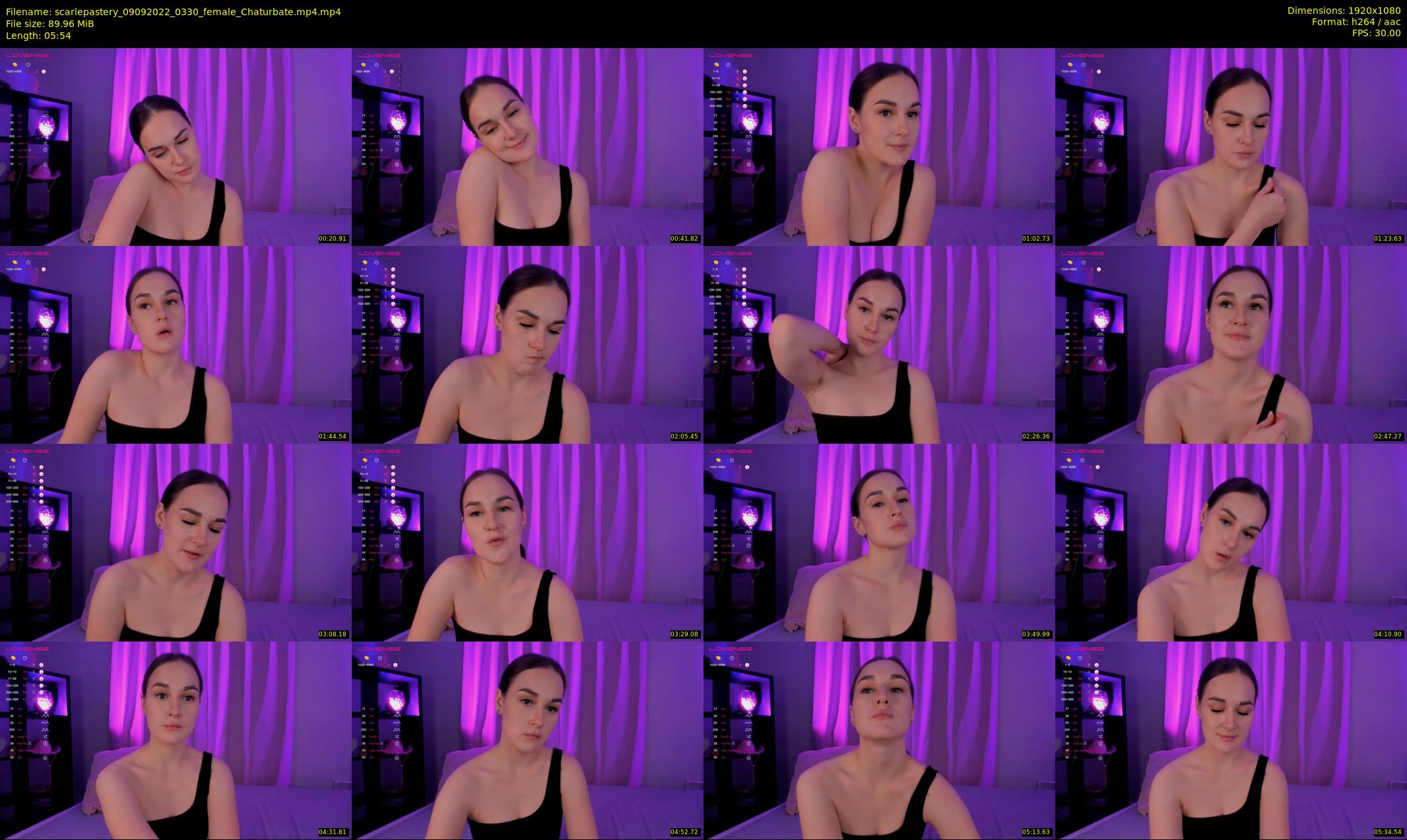 scarlepastery — 6 minute Chaturbate couple cam show recording, 1080p, Sep 9, 2022