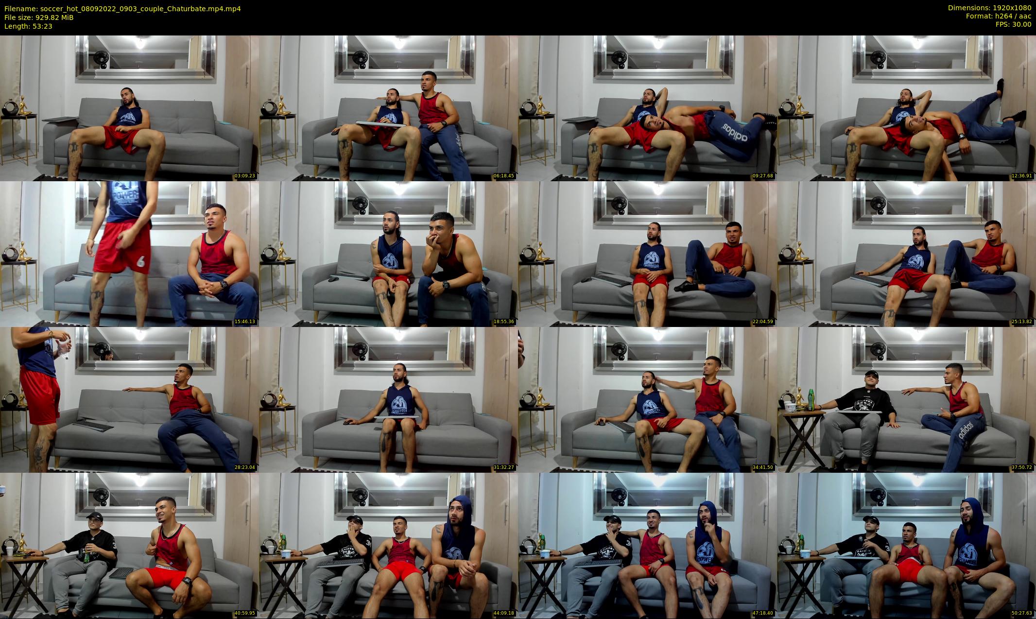 soccer_hot — 54 minute Chaturbate male cam show recording, 1080p, Sep 8, 2022