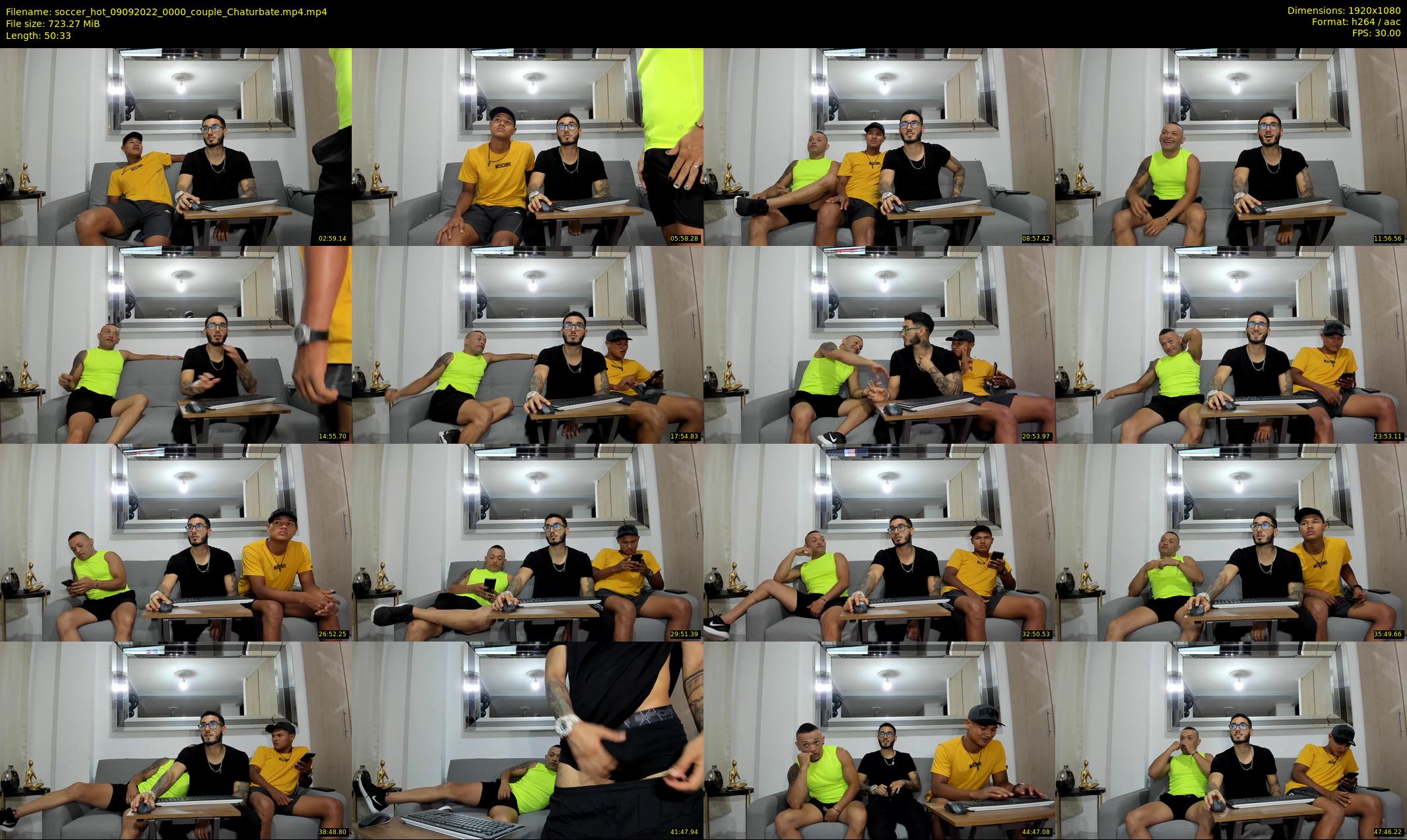 soccer_hot — 51 minute Chaturbate male cam show recording, 1080p, Sep 9, 2022