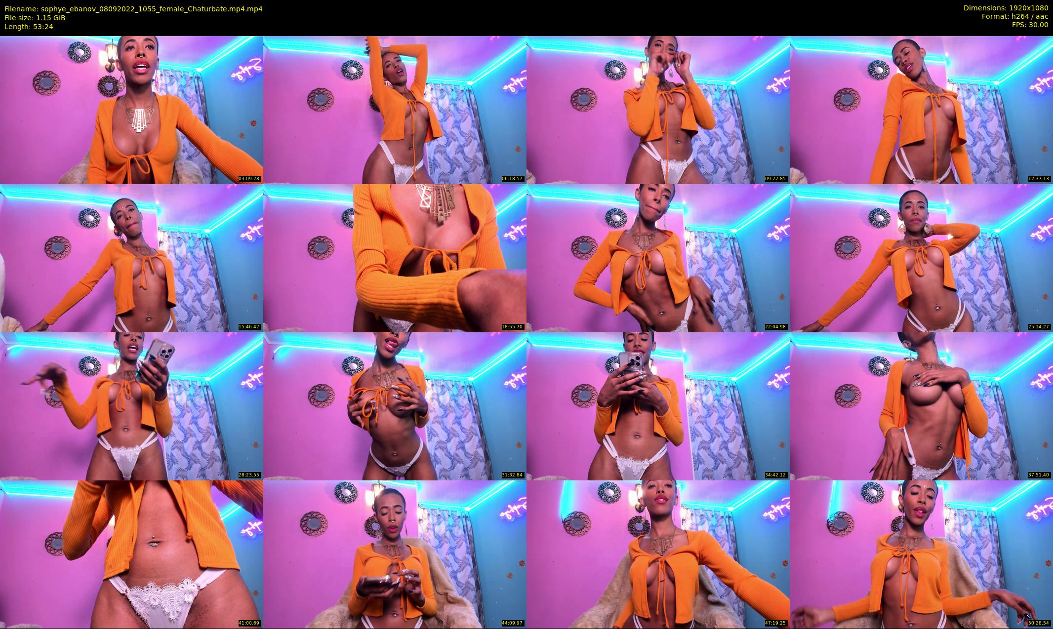 sophye_ebanov — 54 minute Chaturbate female cam show recording, 1080p, Sep 8, 2022