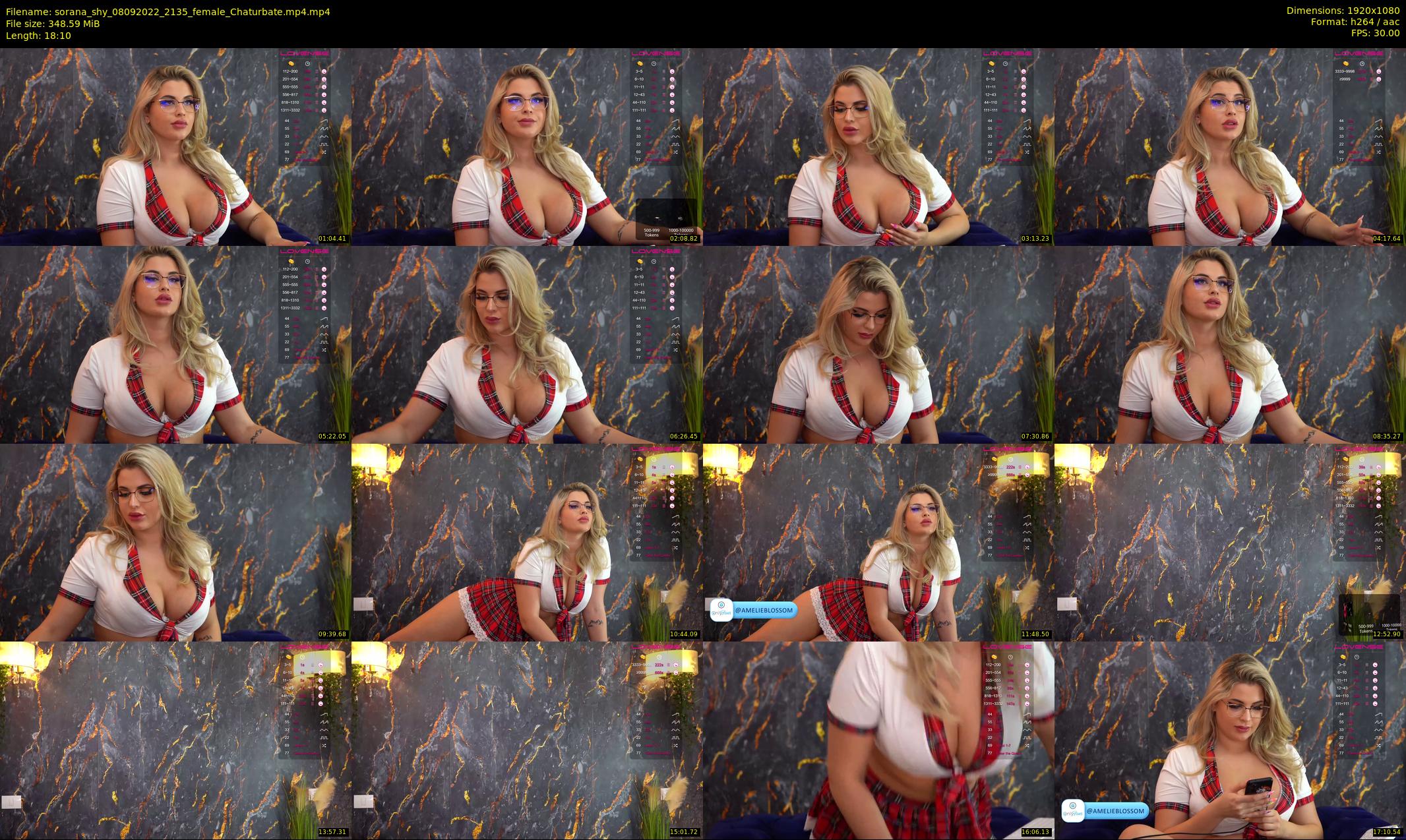 sorana_shy — 19 minute Chaturbate female cam show recording, 1080p, Sep 8, 2022