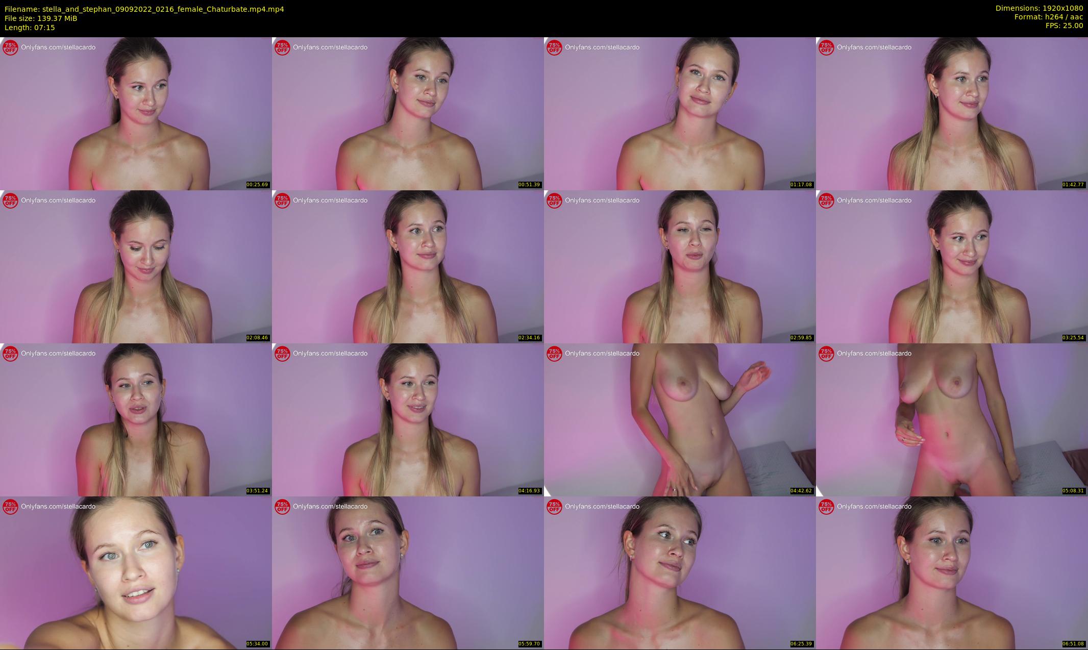 stella_and_stephan — 8 minute Chaturbate couple cam show recording, 1080p, Sep 9, 2022