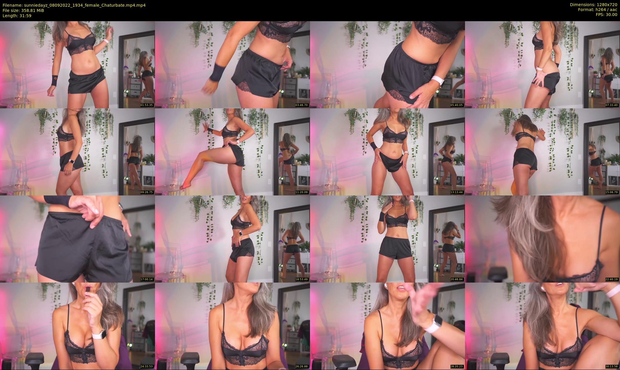 sunniedayz — 32 minute Chaturbate female cam show recording, 720p, Sep 8, 2022