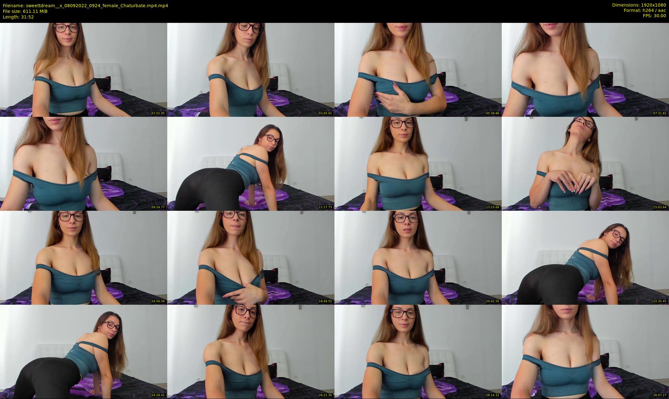 sweettdream__x — 32 minute Chaturbate female cam show recording, 1080p, Sep 8, 2022