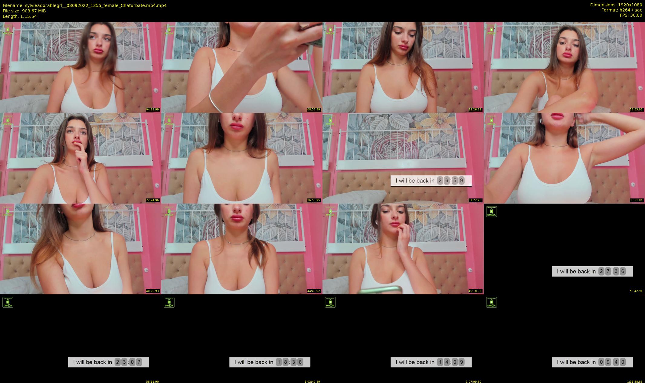 sylvieadorablegrl_ — 76 minute Chaturbate female cam show recording, 1080p, Sep 8, 2022