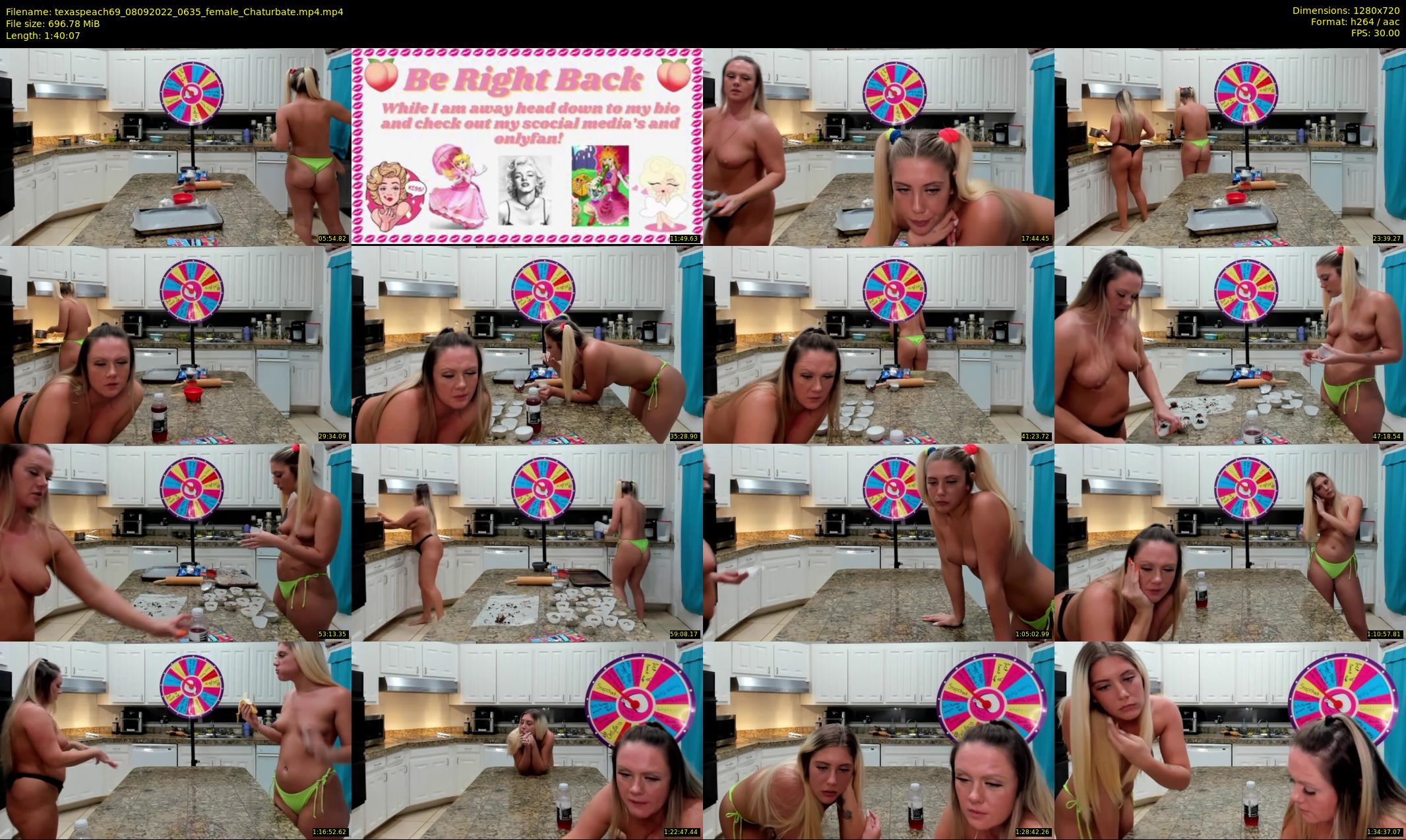 texaspeach69 — 101 minute Chaturbate female cam show recording, 720p, Sep 8, 2022
