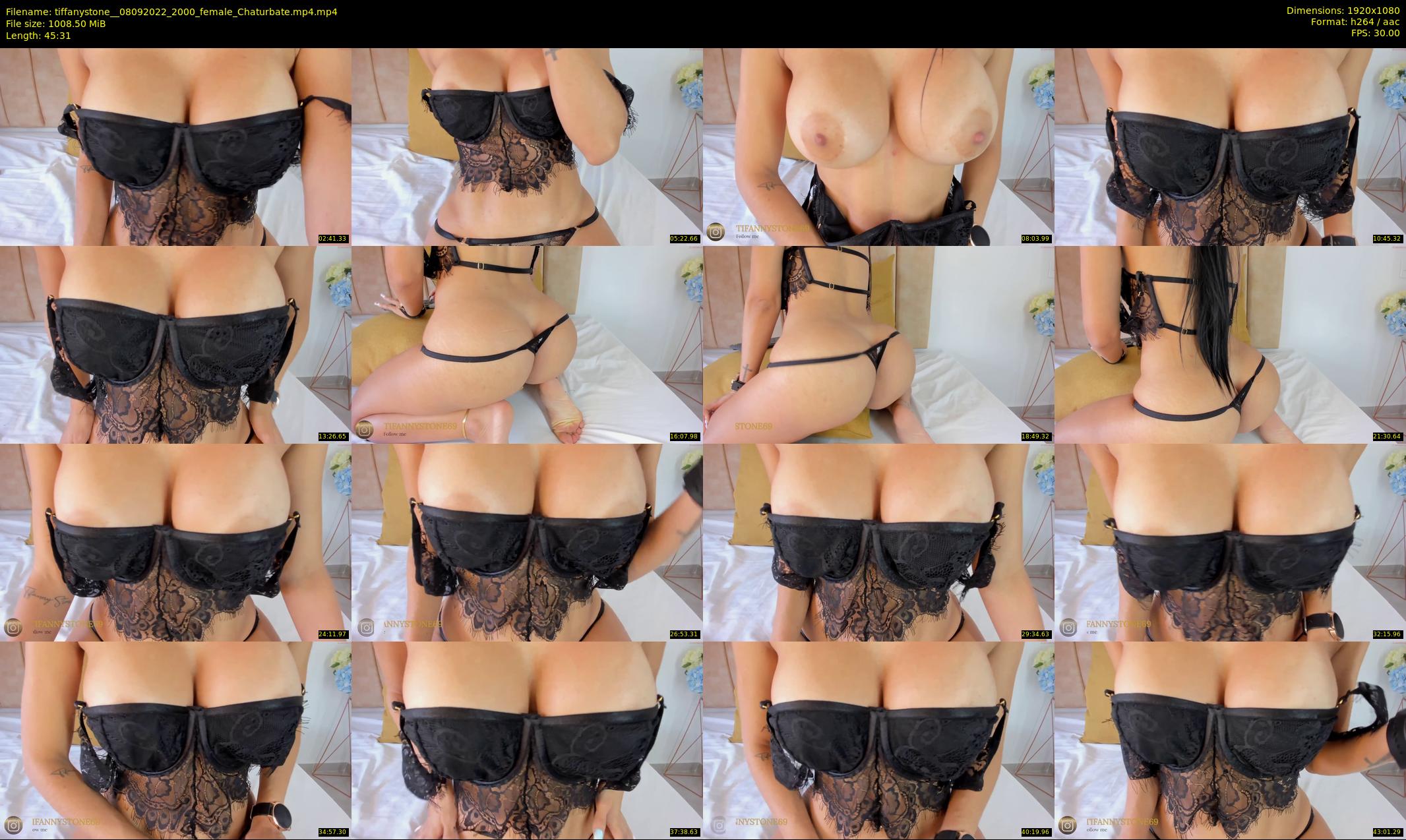 tiffanystone_ — 46 minute Chaturbate female cam show recording, 1080p, Sep 8, 2022