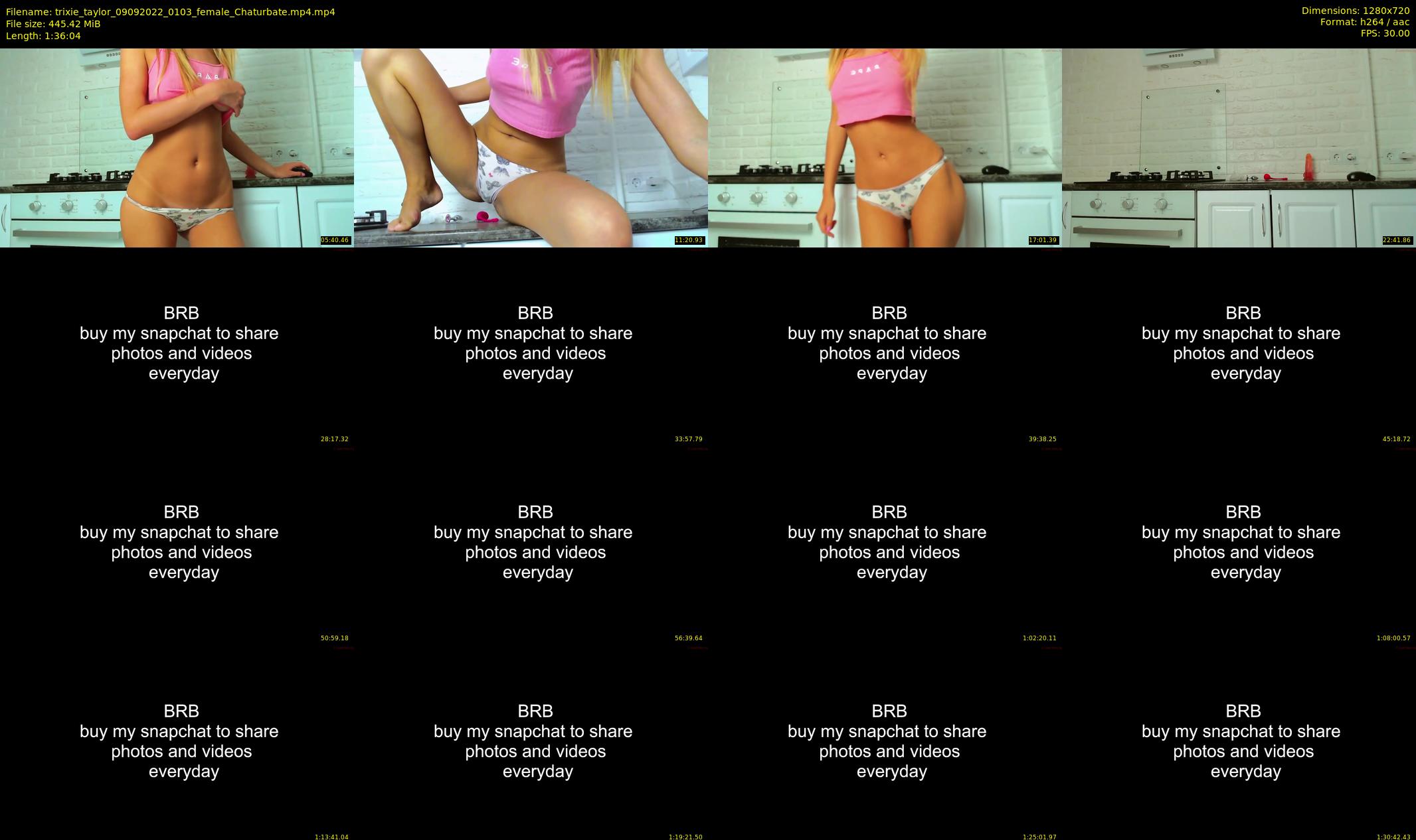 trixie_taylor — 97 minute Chaturbate female cam show recording, 720p, Sep 9, 2022