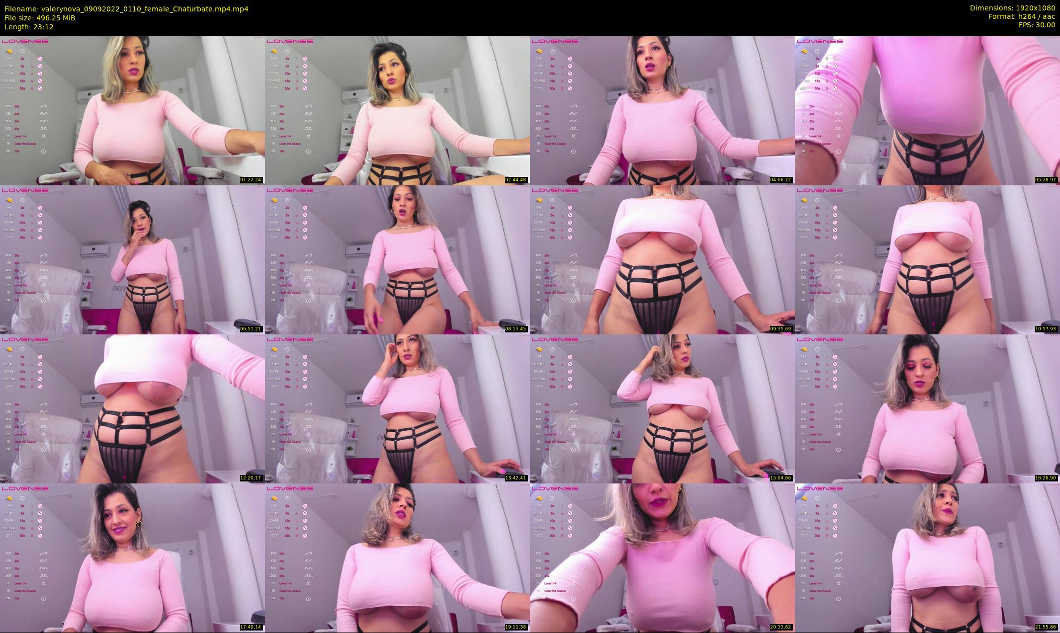 valerynova — 24 minute Chaturbate female cam show recording, 1080p, Sep 9, 2022