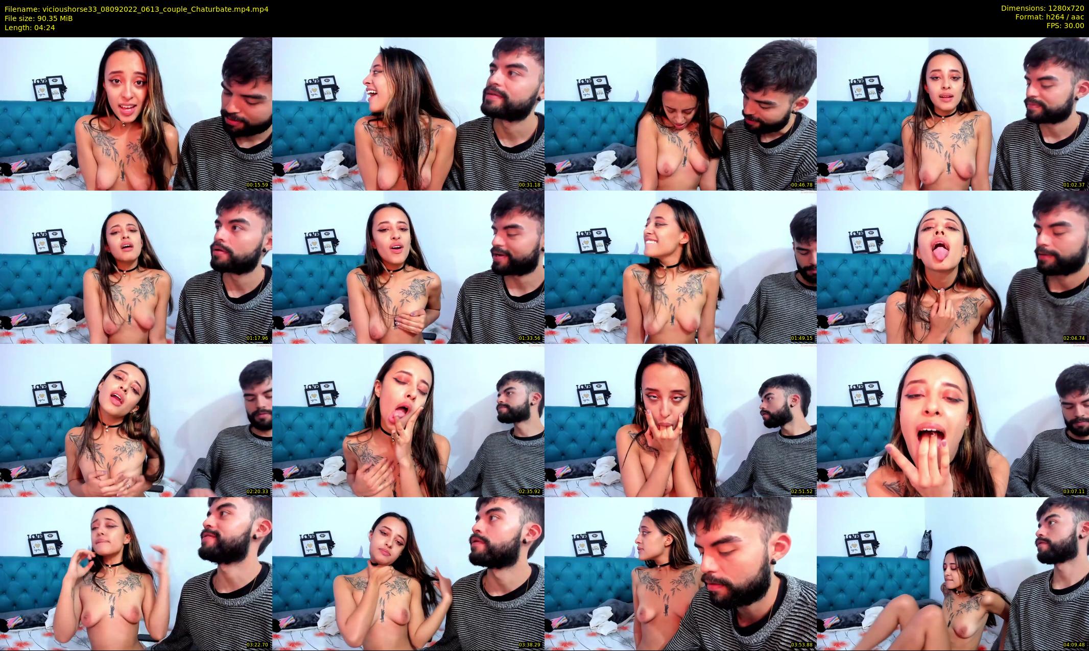 vicioushorse33 — 5 minute Chaturbate couple cam show recording, 720p, Sep 8, 2022