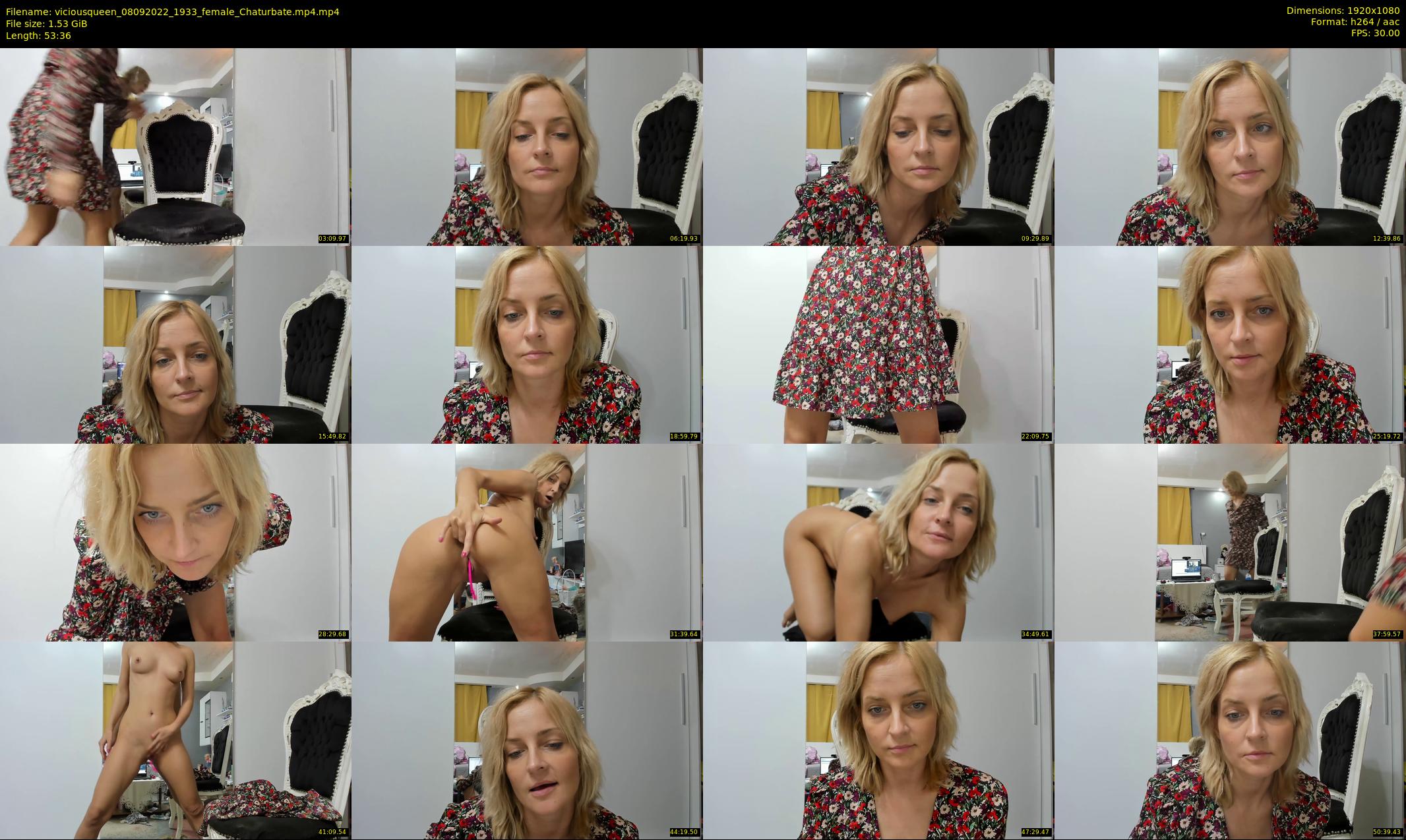 viciousqueen — 54 minute Chaturbate female cam show recording, 1080p, Sep 8, 2022