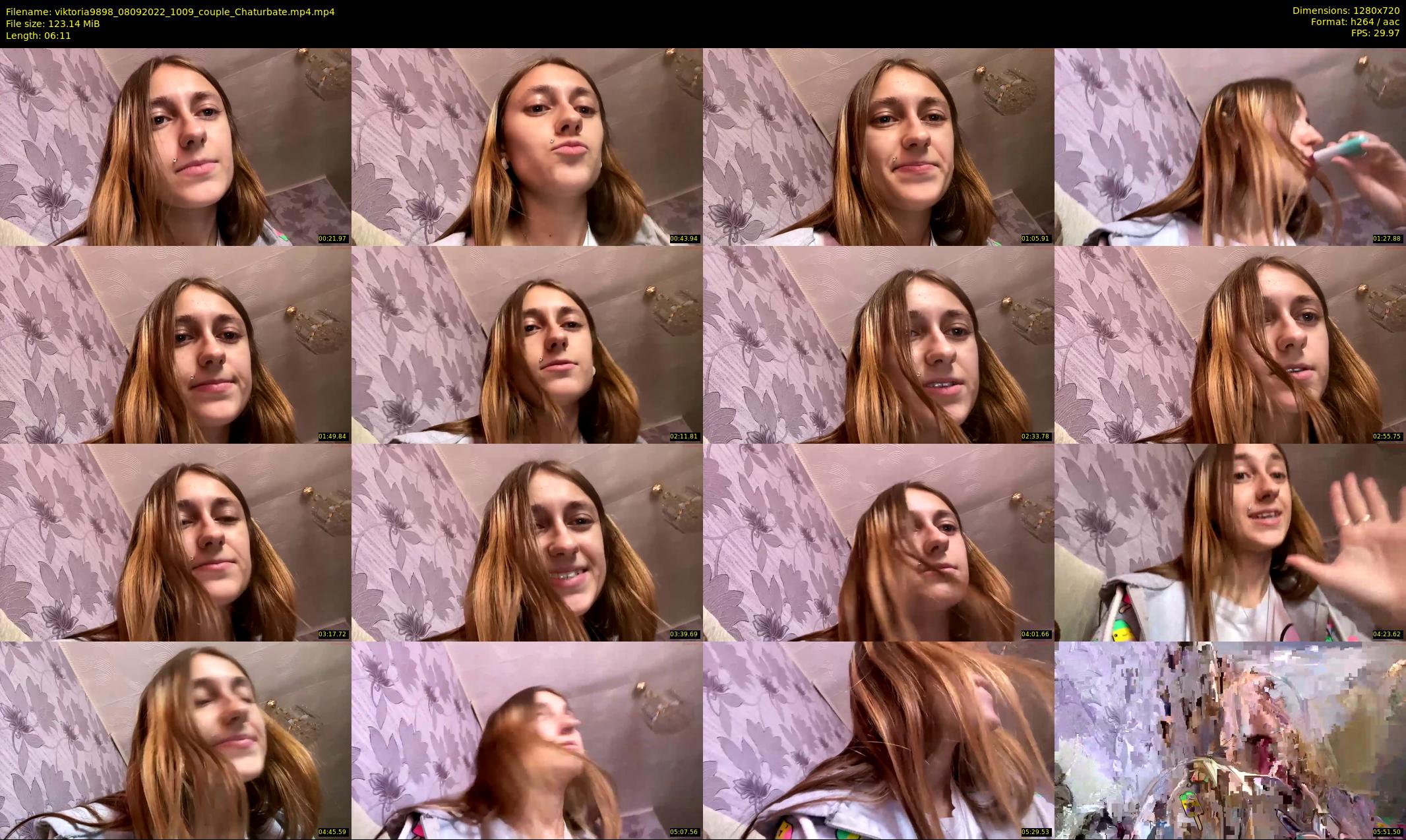 viktoria9898 — 7 minute Chaturbate couple cam show recording, 720p, Sep 8, 2022