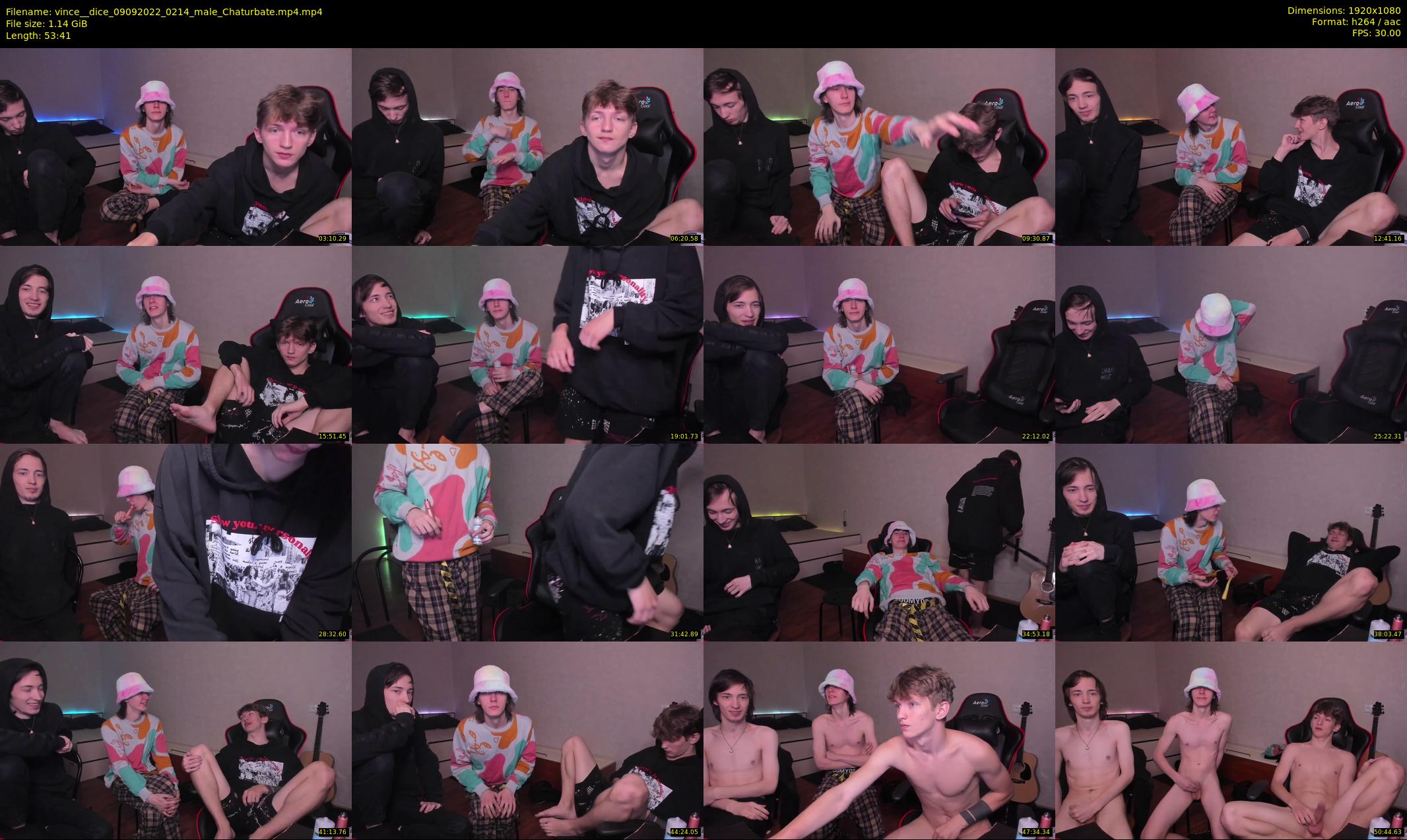 vince__dice — 54 minute Chaturbate male cam show recording, 1080p, Sep 9, 2022