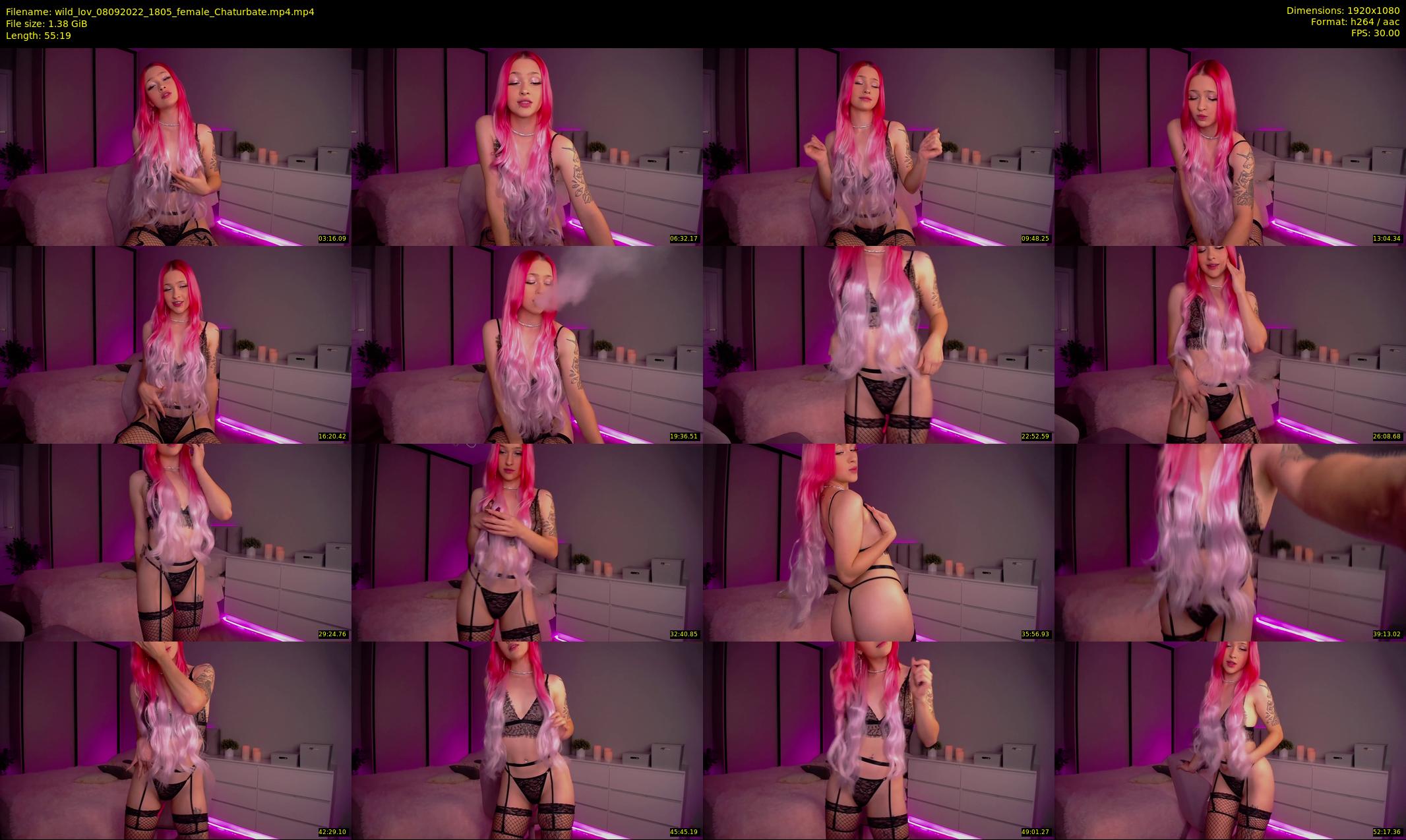 wild_lov — 56 minute Chaturbate female cam show recording, 1080p, Sep 8, 2022