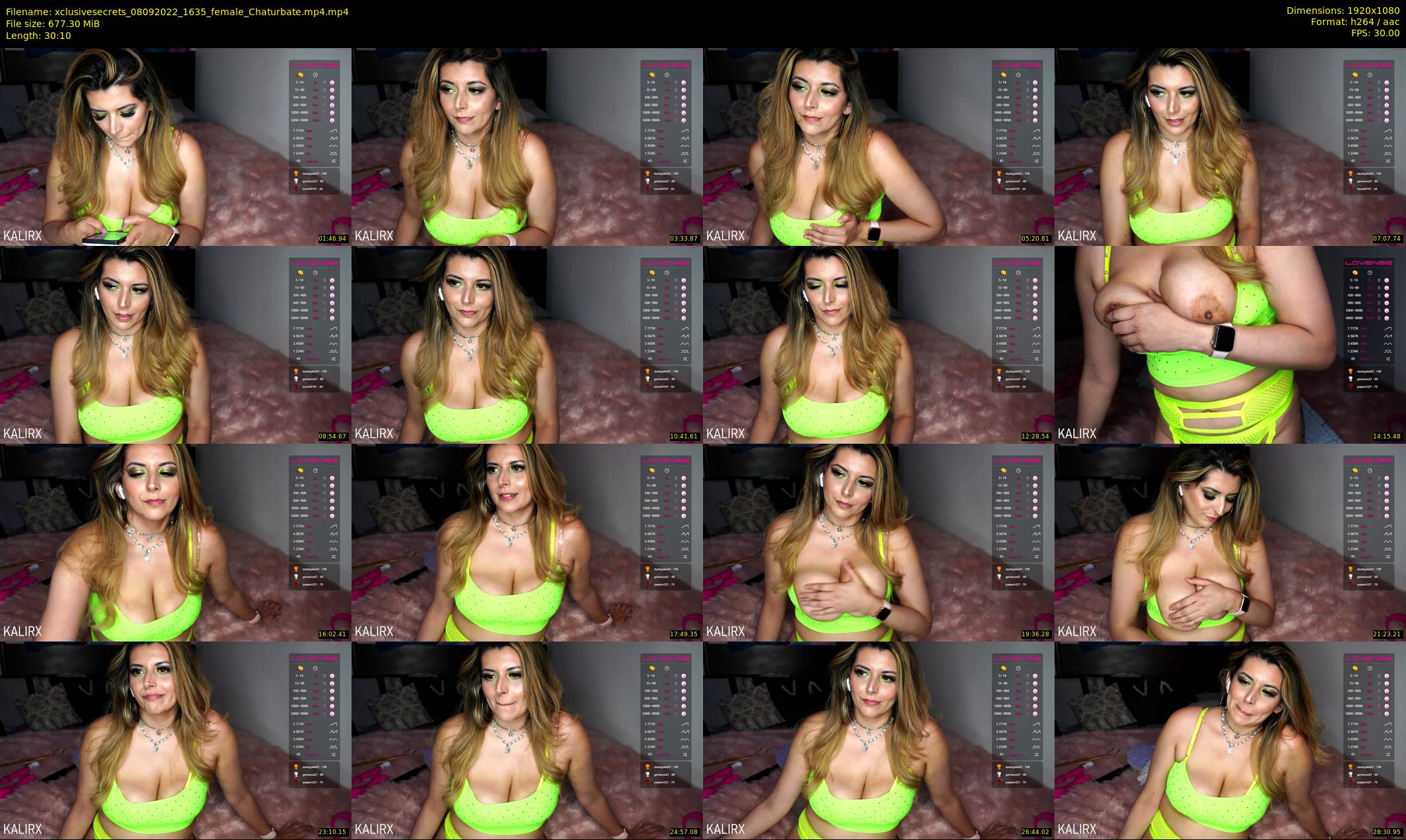 xclusivesecrets — 31 minute Chaturbate female cam show recording, 1080p, Sep 8, 2022