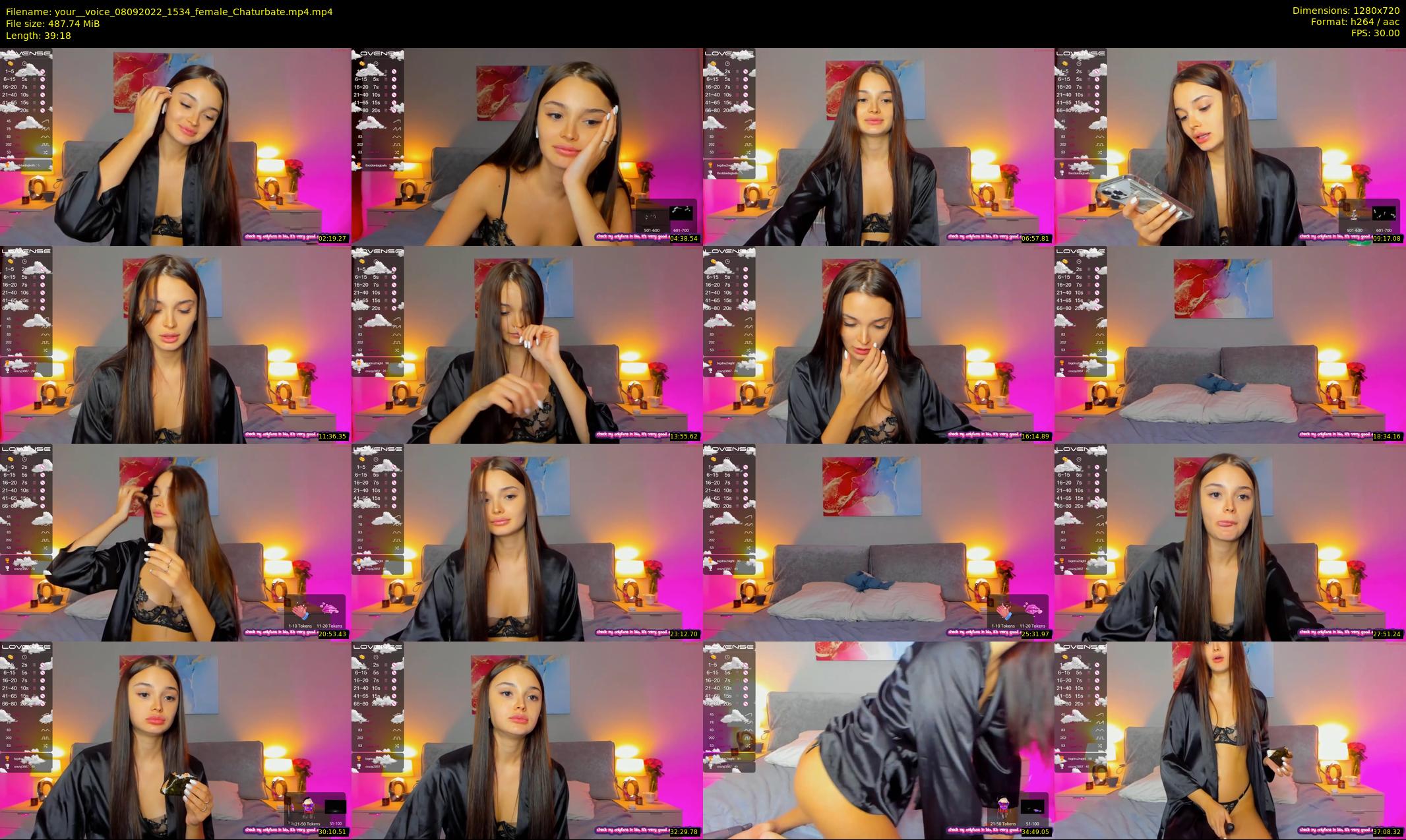 your__voice — 40 minute Chaturbate female cam show recording, 720p, Sep 8, 2022