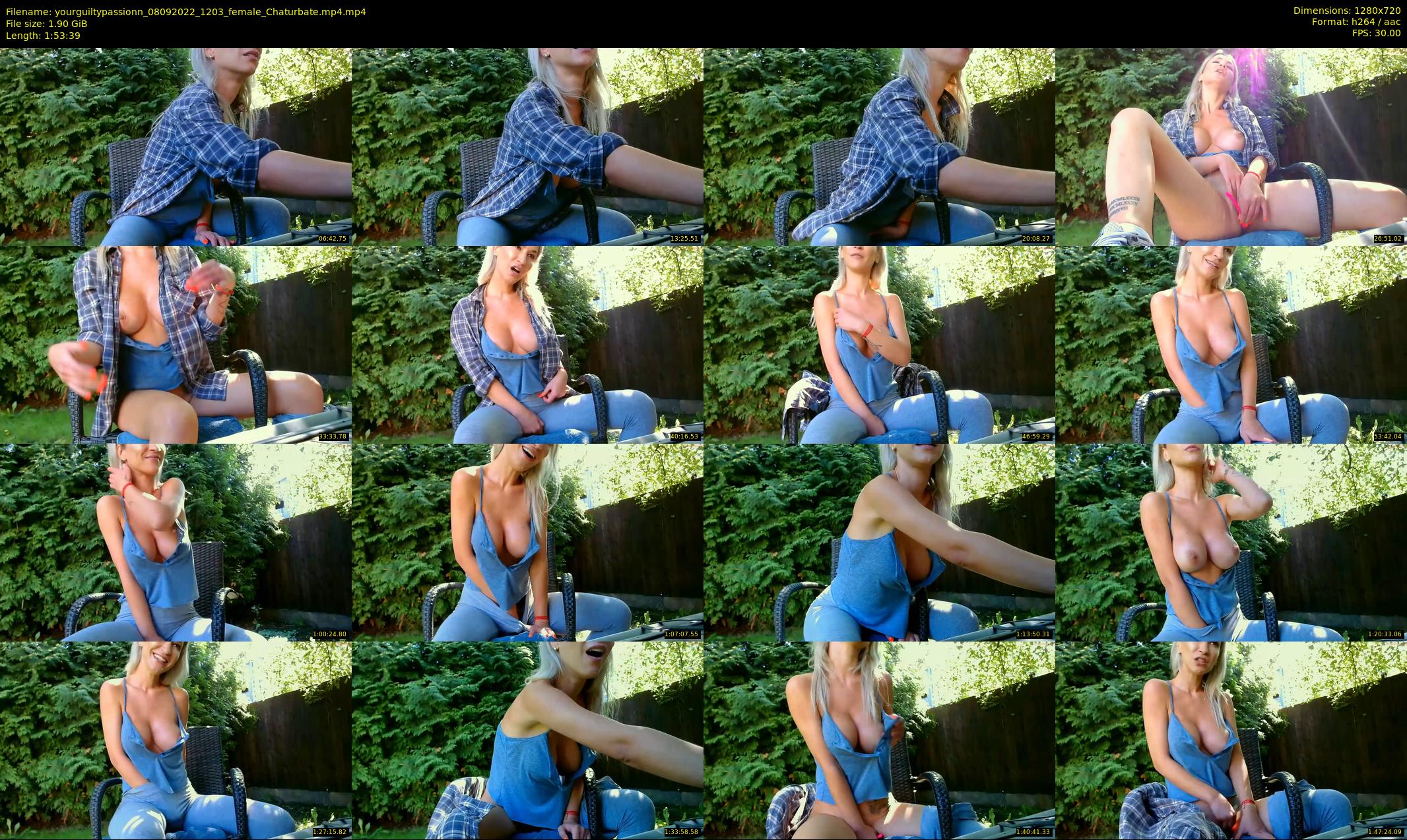 yourguiltypassionn — 114 minute Chaturbate female cam show recording, 720p, Sep 8, 2022