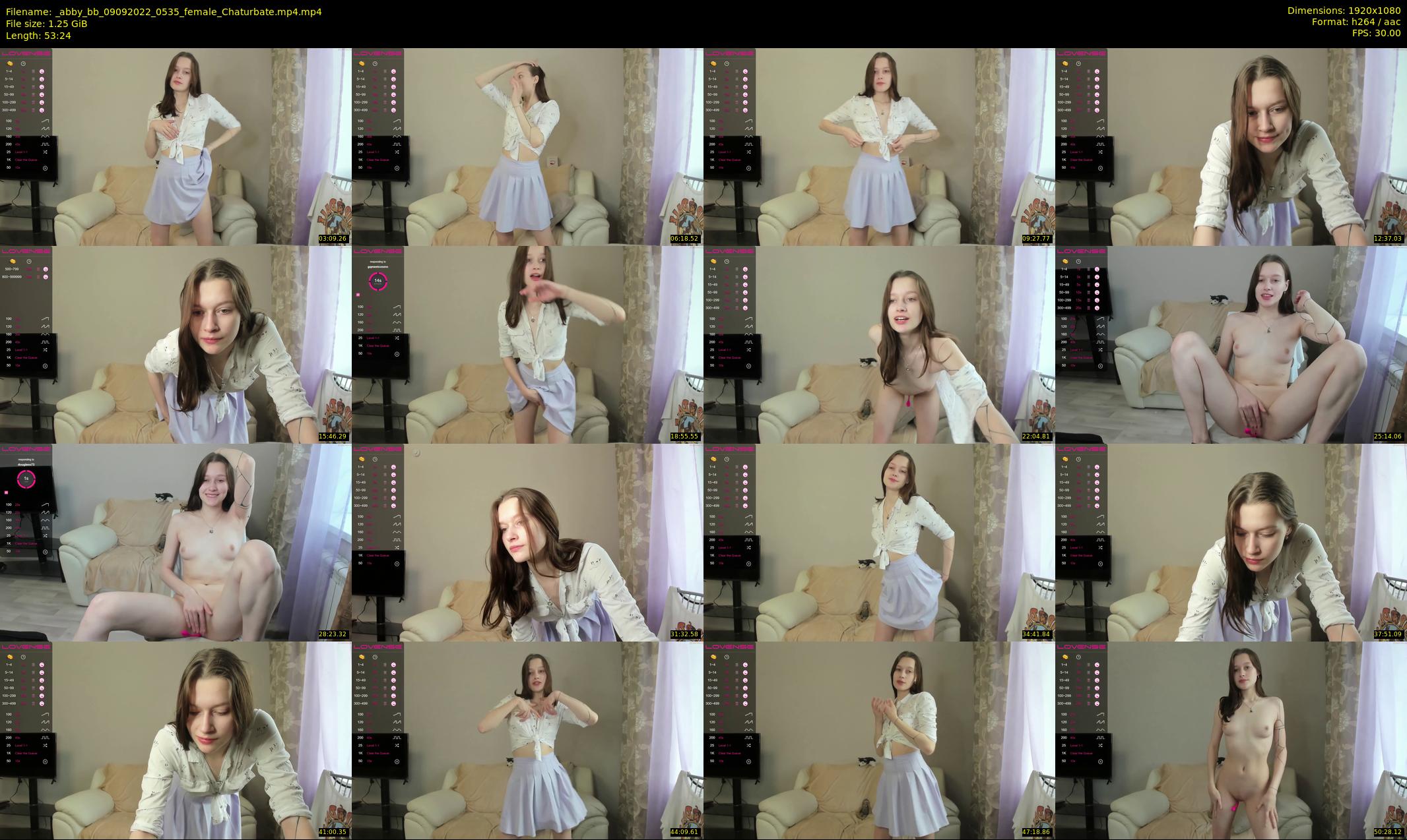 _abby_bb — 54 minute Chaturbate female cam show recording, 1080p, Sep 9, 2022