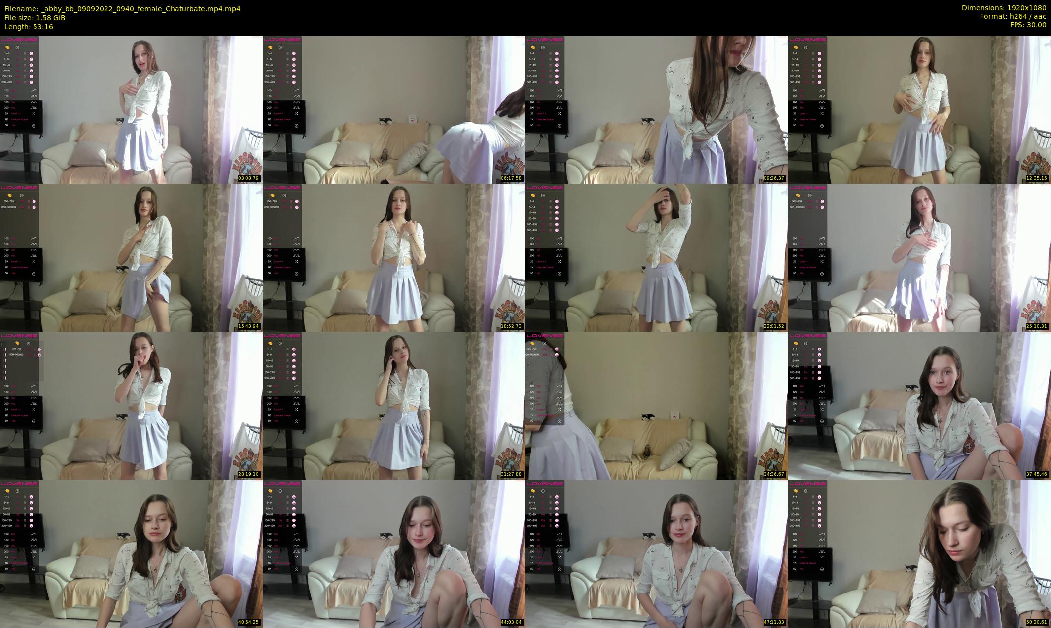 _abby_bb — 54 minute Chaturbate female cam show recording, 1080p, Sep 9, 2022
