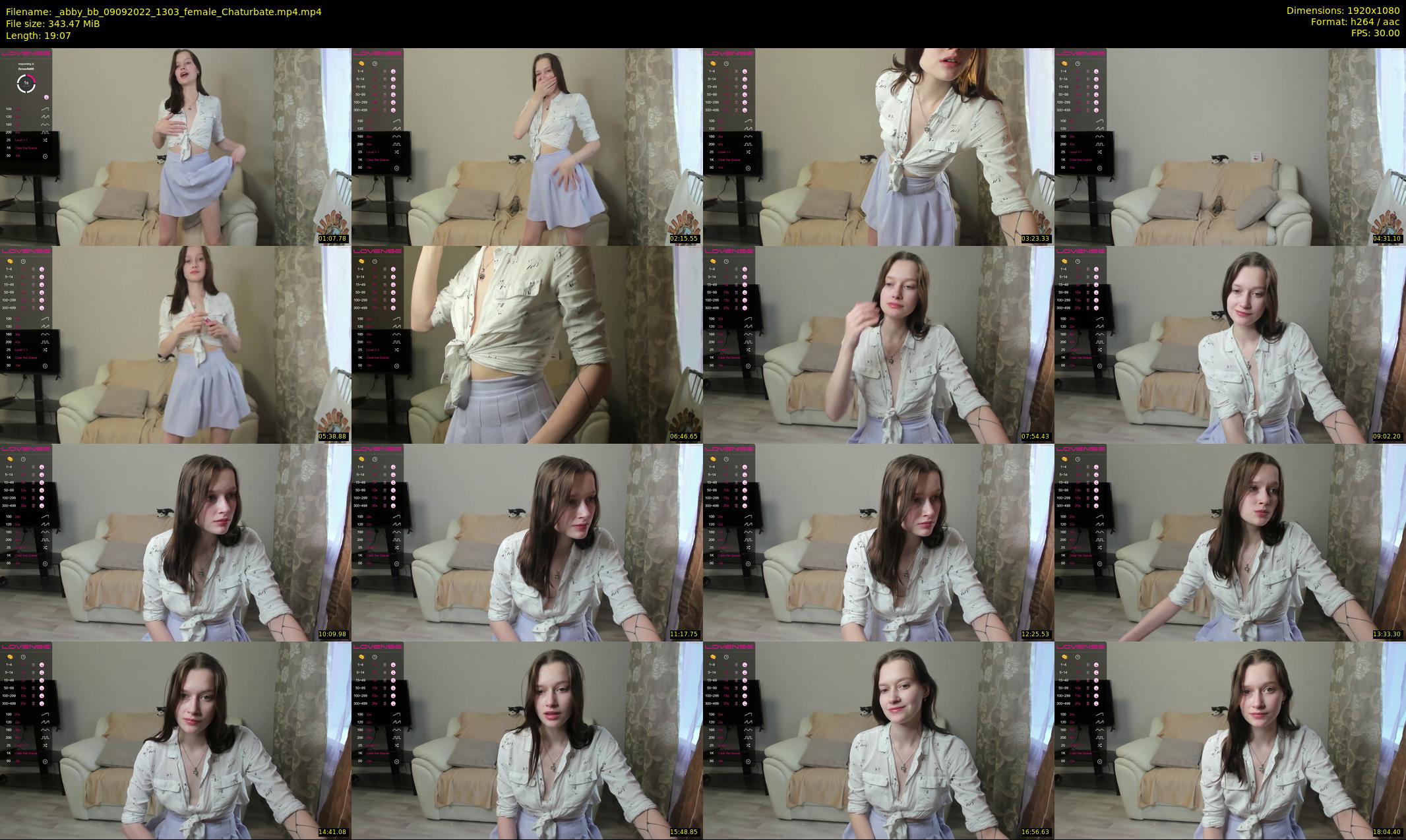 _abby_bb — 20 minute Chaturbate female cam show recording, 1080p, Sep 9, 2022