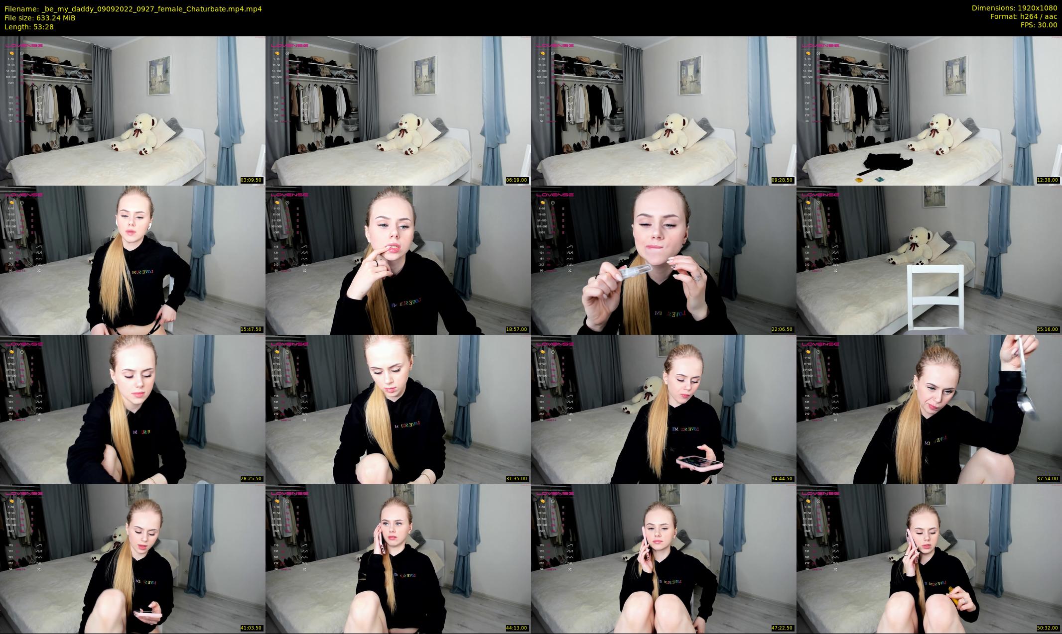 _be_my_daddy — 54 minute Chaturbate female cam show recording, 1080p, Sep 9, 2022