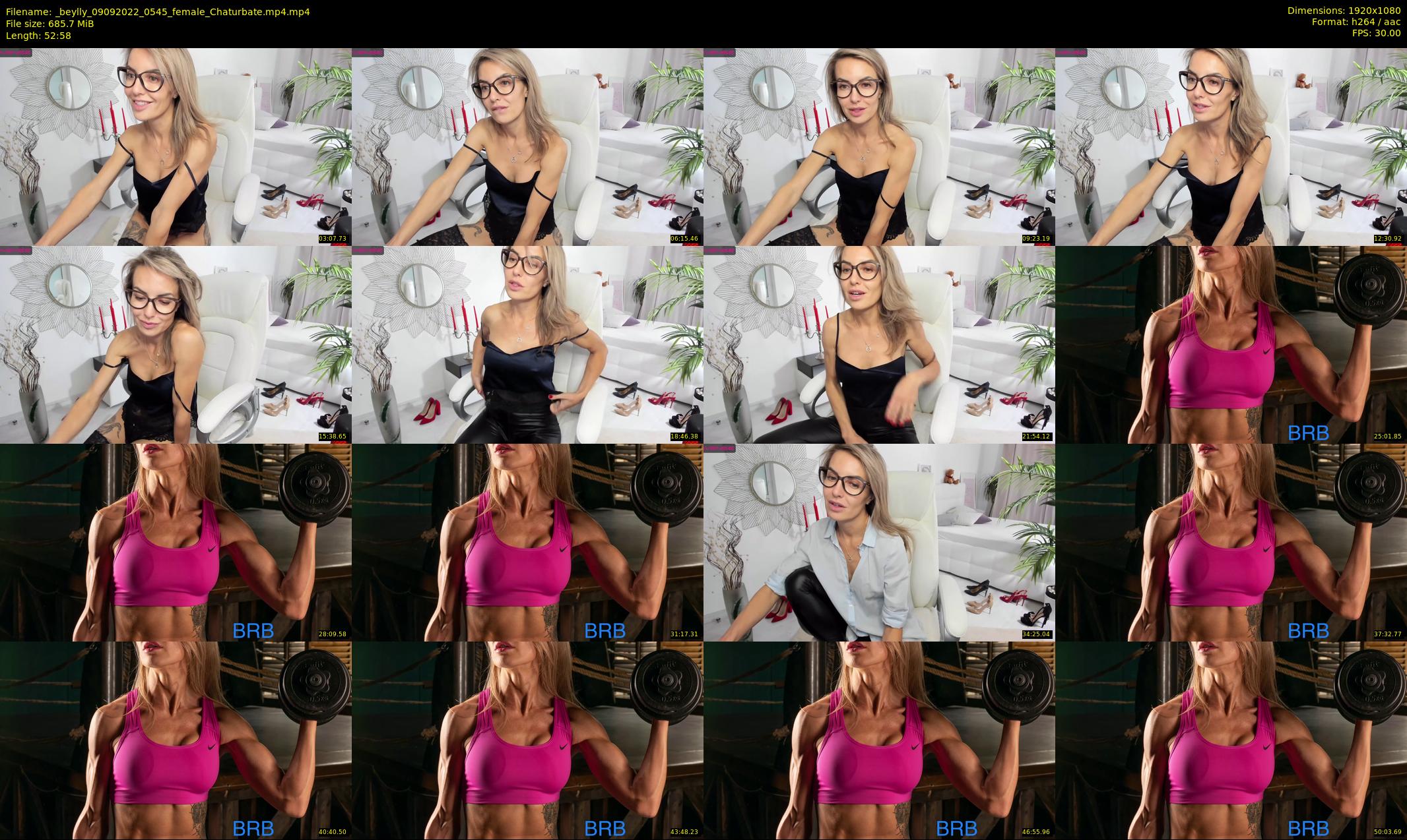 _beylly — 53 minute Chaturbate female cam show recording, 1080p, Sep 9, 2022