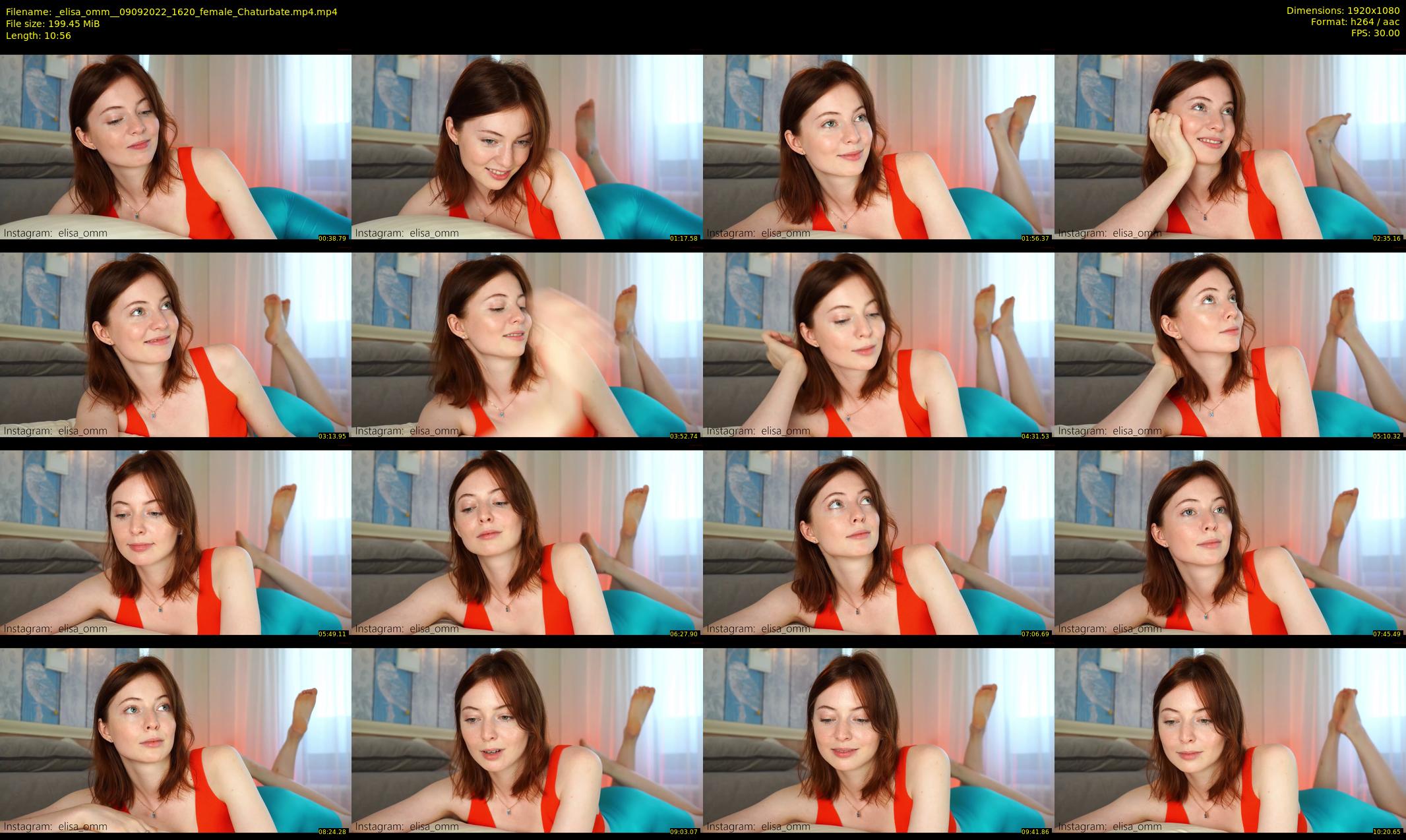 _elisa_omm_ — 11 minute Chaturbate female cam show recording, 1080p, Sep 9, 2022