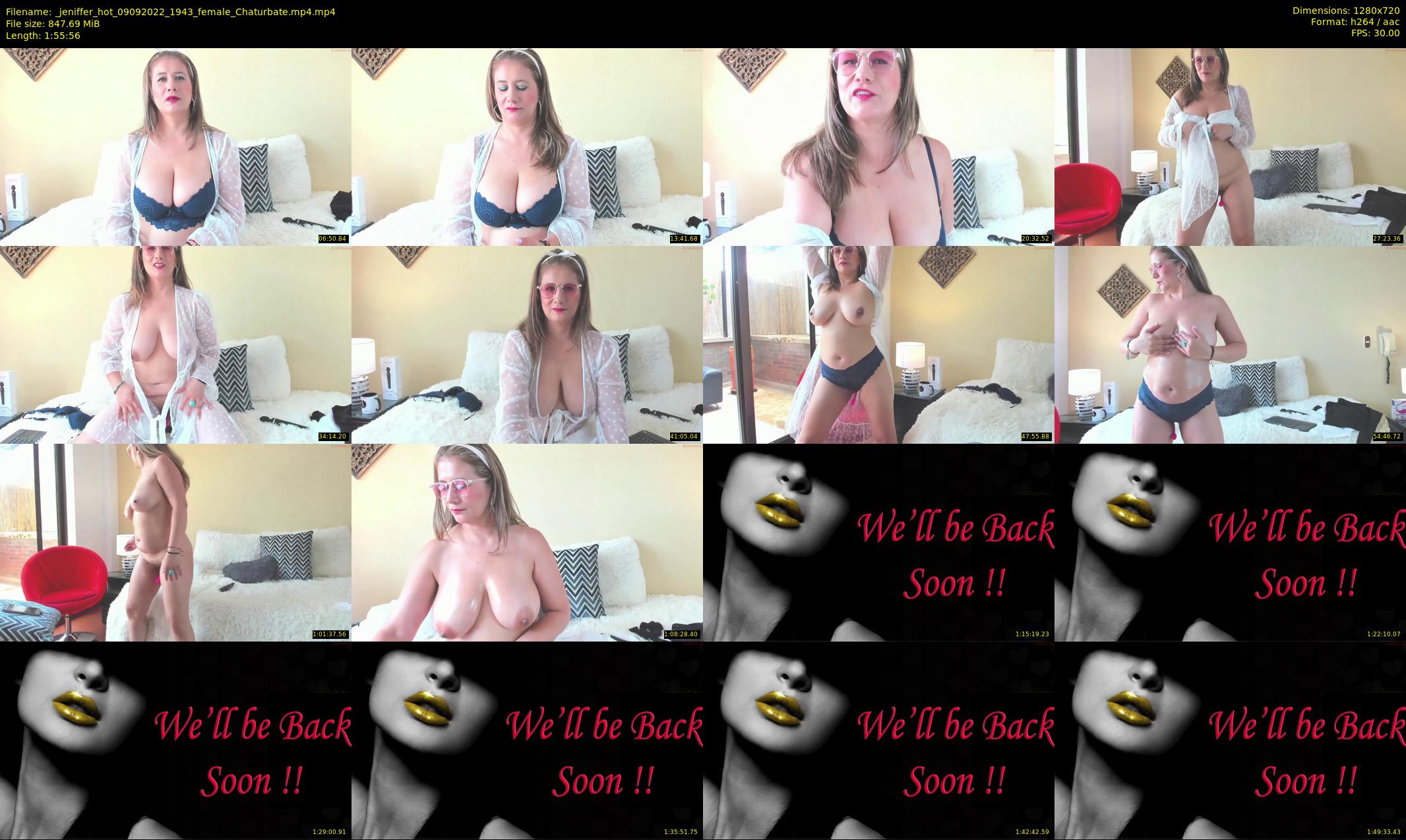 _jeniffer_hot — 116 minute Chaturbate female cam show recording, 720p, Sep 9, 2022