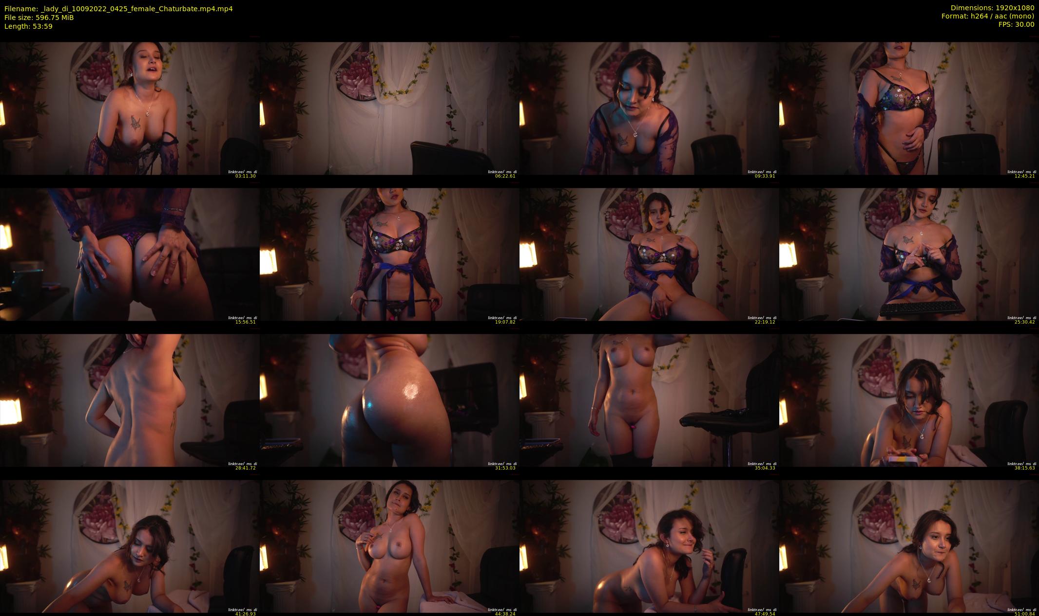 _lady_di — 54 minute Chaturbate female cam show recording, 1080p, Sep 10, 2022