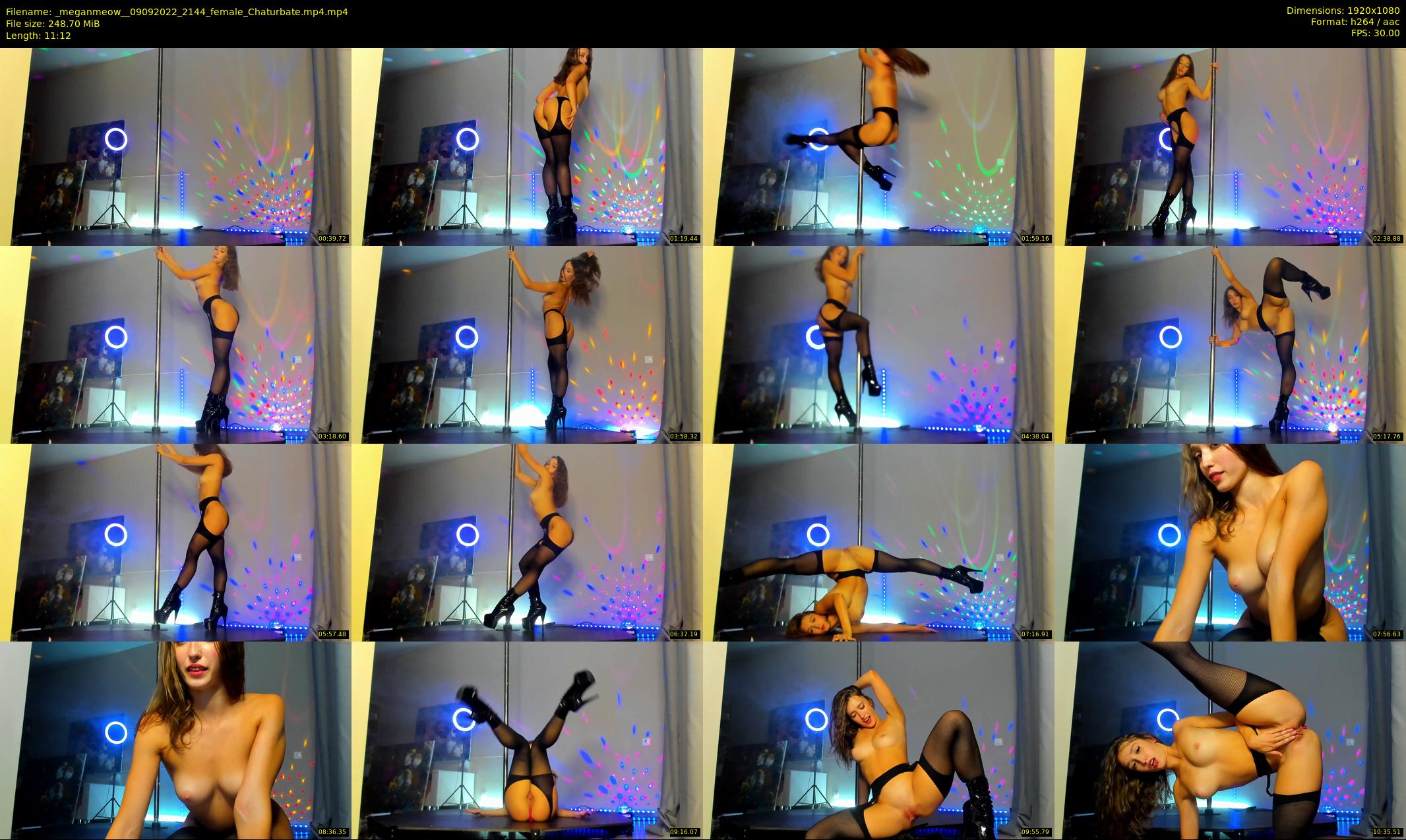 _meganmeow_ — 12 minute Chaturbate female cam show recording, 1080p, Sep 9, 2022