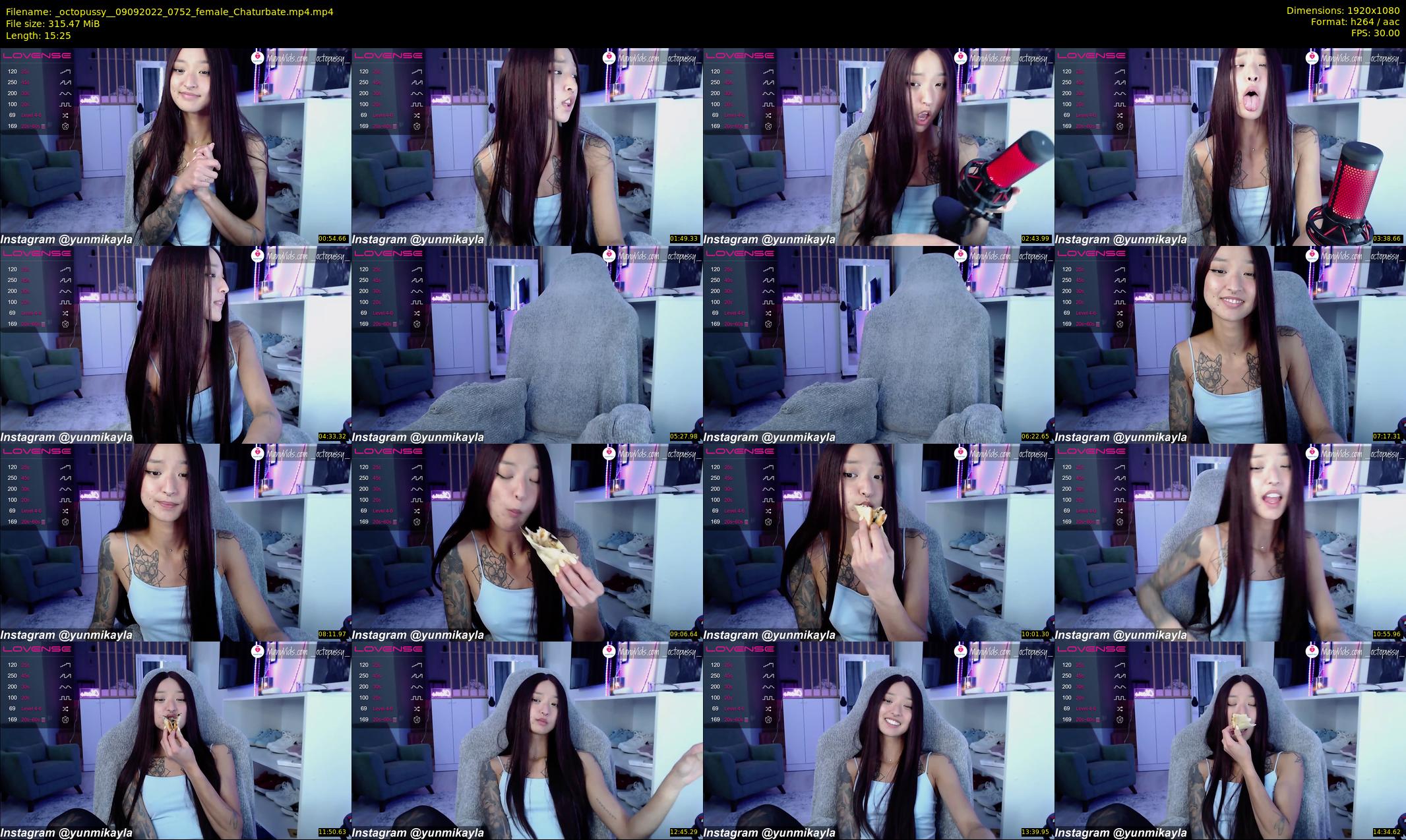 _octopussy_ — 16 minute Chaturbate female cam show recording, 1080p, Sep 9, 2022