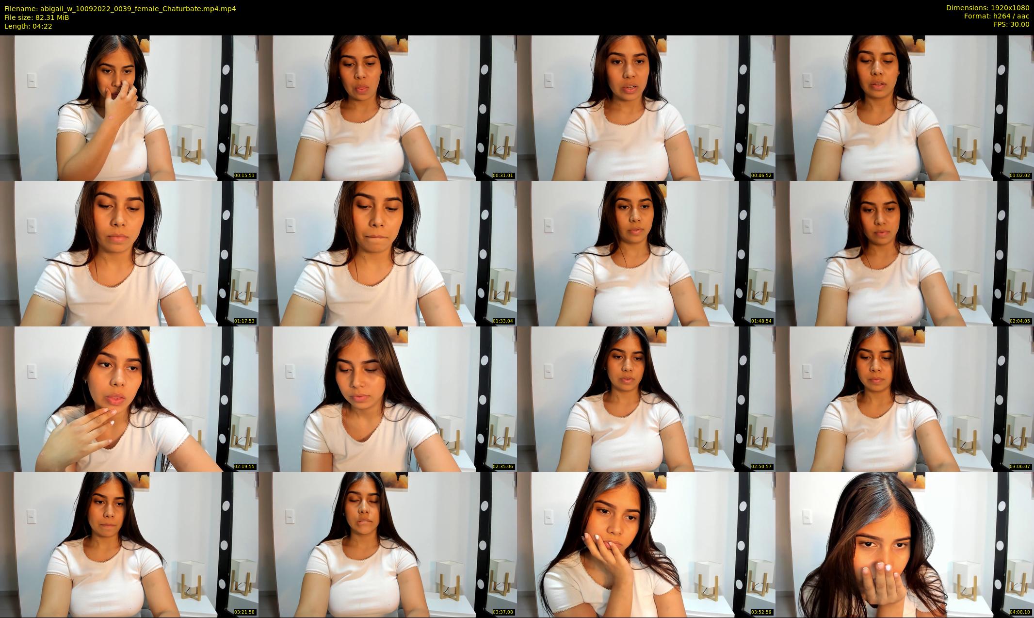 abigail_w — 5 minute Chaturbate female cam show recording, 1080p, Sep 10, 2022