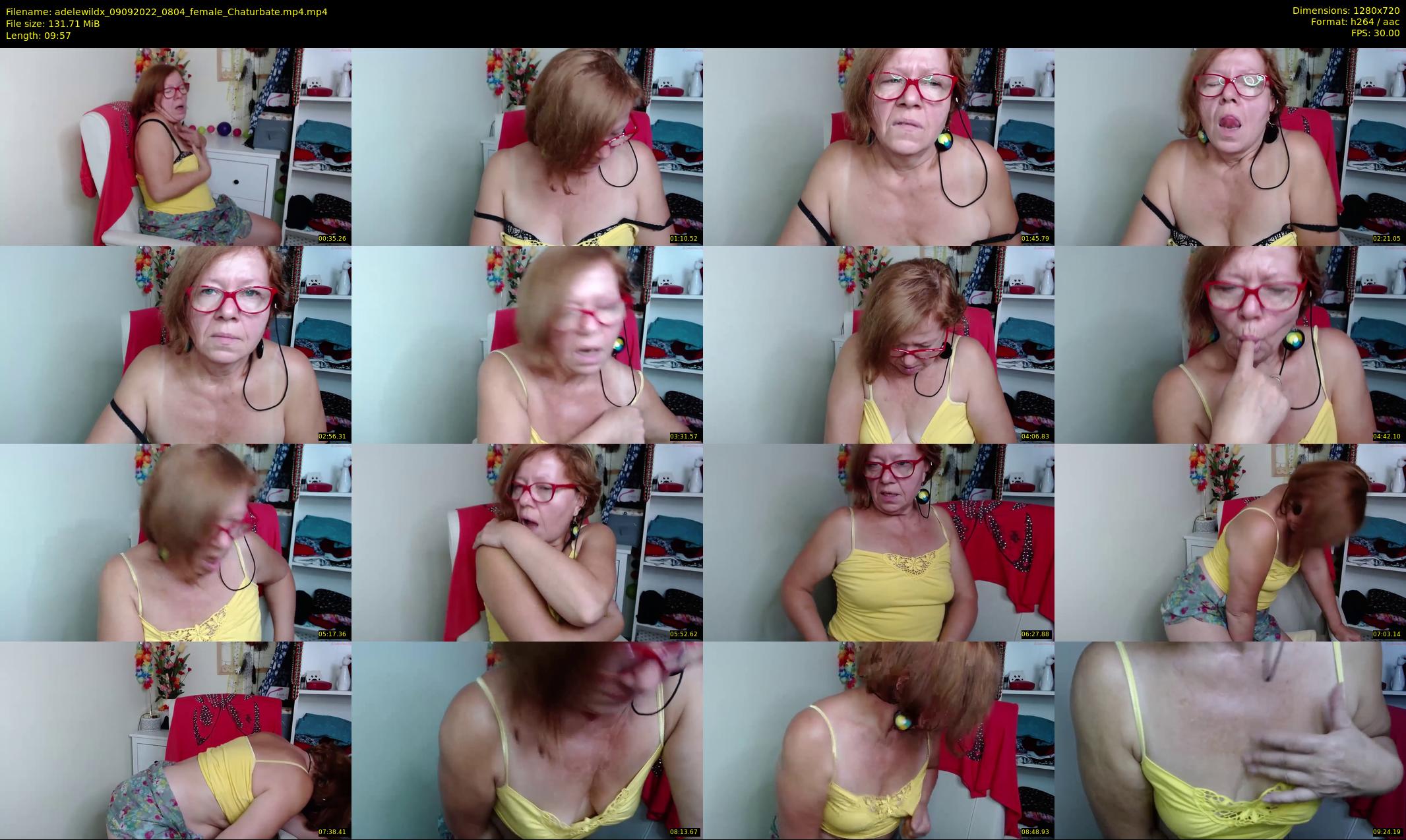 adelewildx — 10 minute Chaturbate female cam show recording, 720p, Sep 9, 2022
