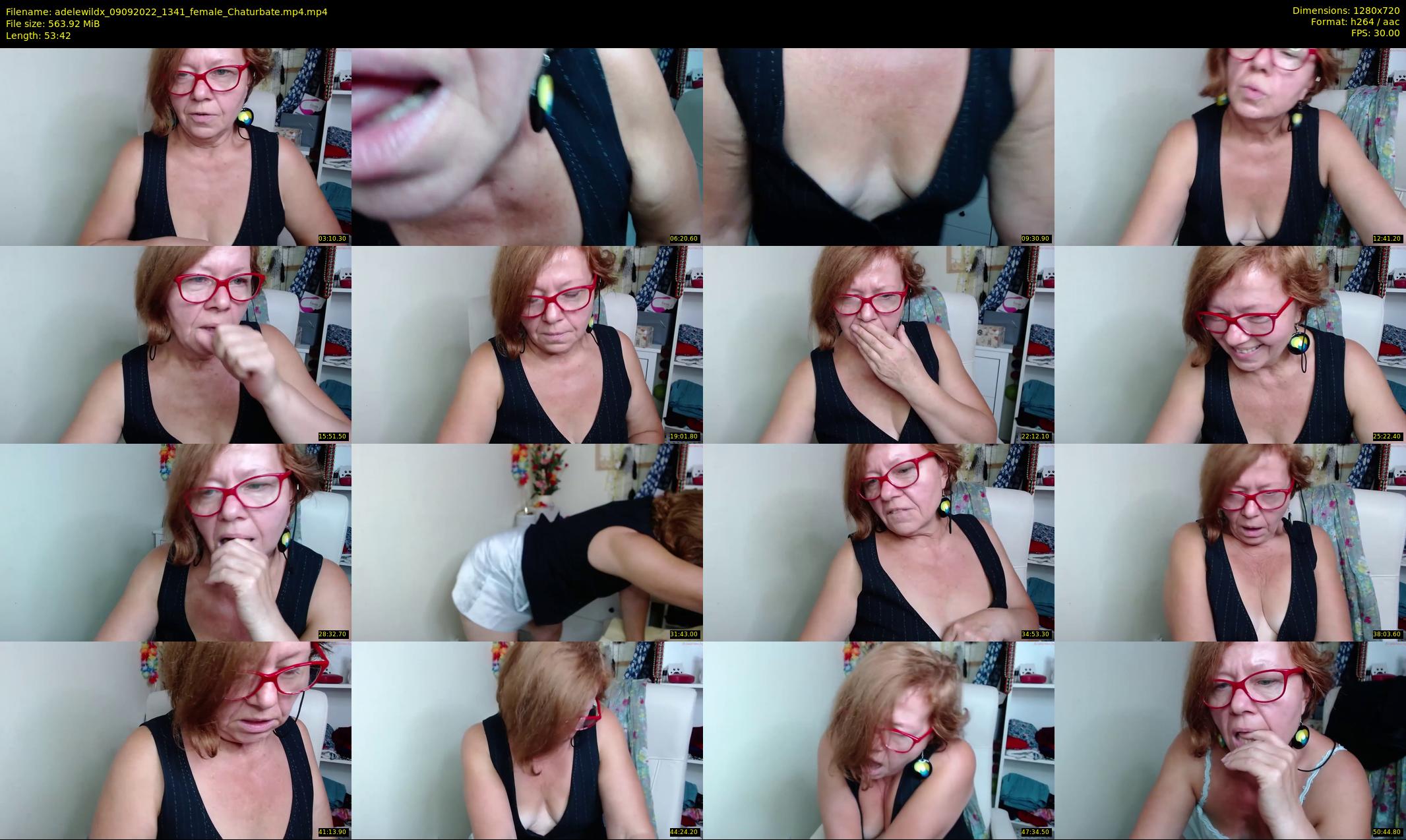 adelewildx — 54 minute Chaturbate female cam show recording, 720p, Sep 9, 2022
