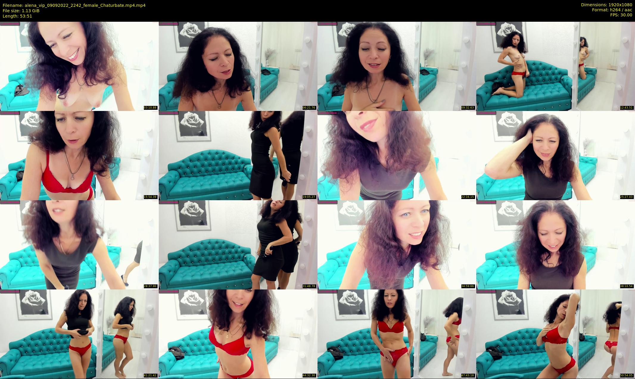 alena_vip — 54 minute Chaturbate female cam show recording, 1080p, Sep 9, 2022