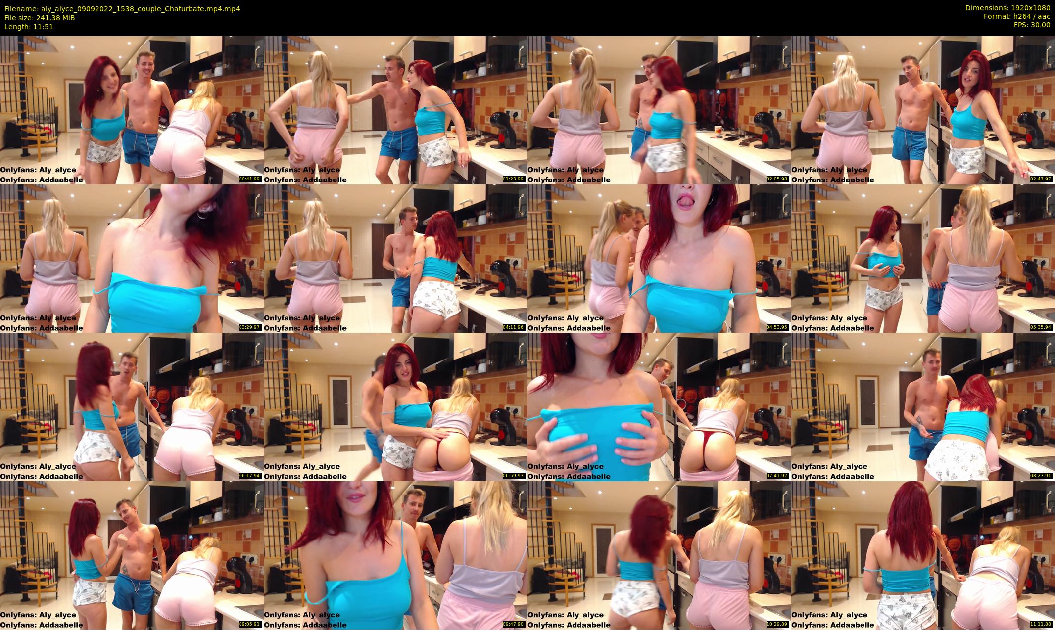 aly_alyce — 12 minute Chaturbate female cam show recording, 1080p, Sep 9, 2022