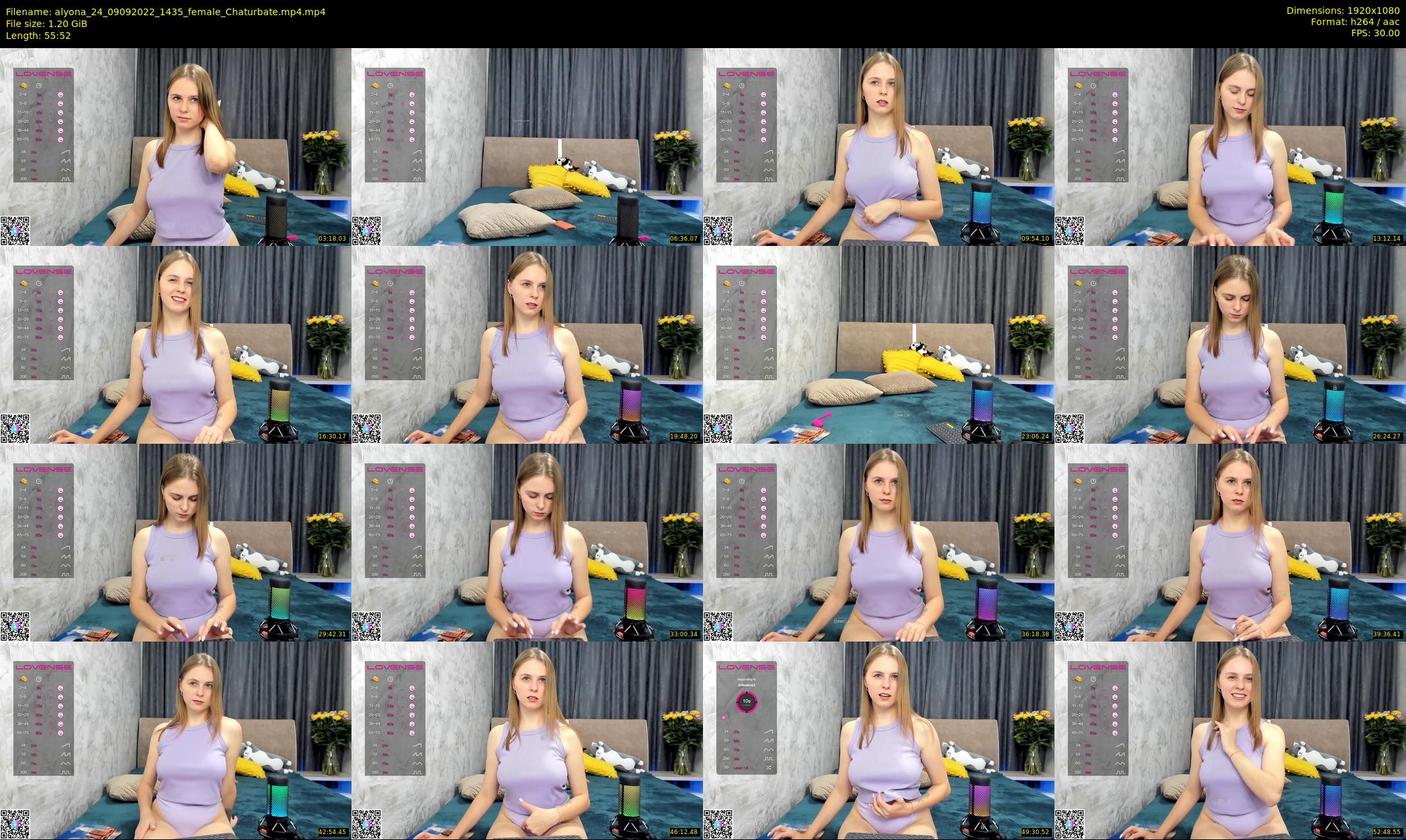 alyona_24 — 56 minute Chaturbate female cam show recording, 1080p, Sep 9, 2022
