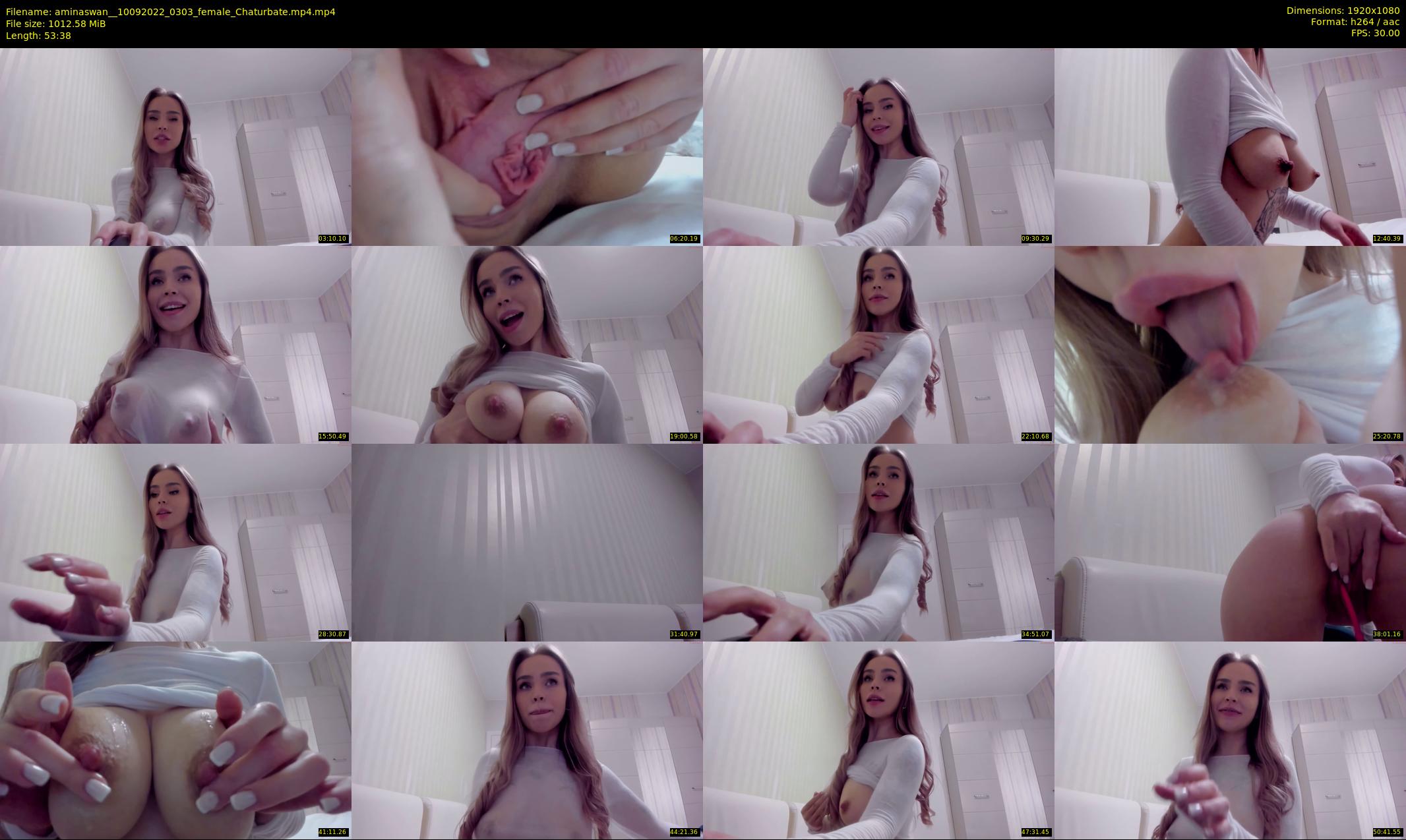 aminaswan_ — 54 minute Chaturbate female cam show recording, 1080p, Sep 10, 2022