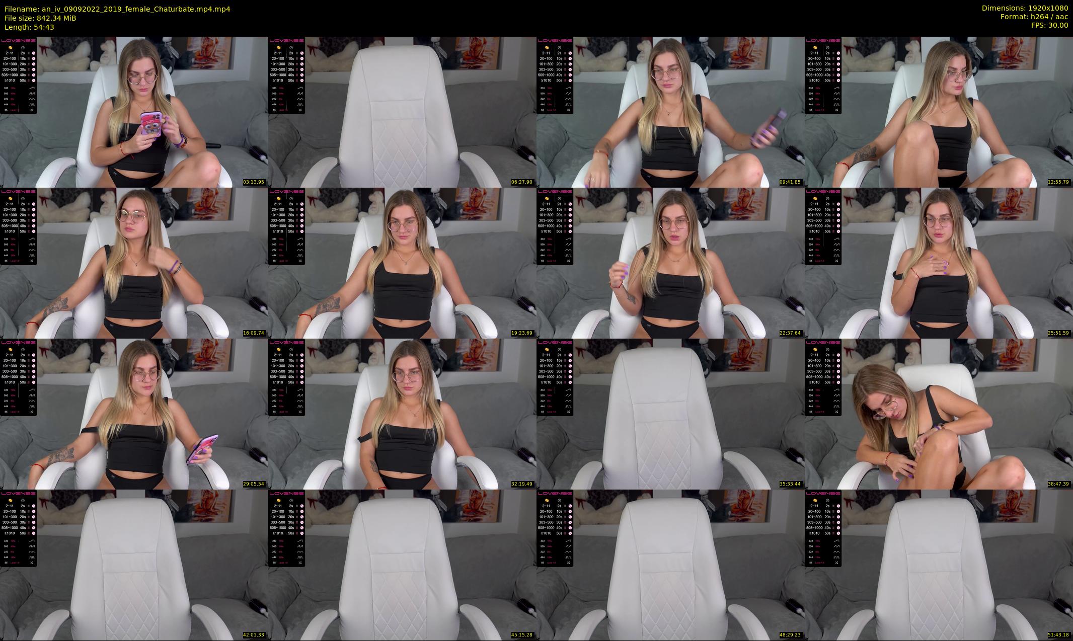 an_iv — 55 minute Chaturbate female cam show recording, 1080p, Sep 9, 2022