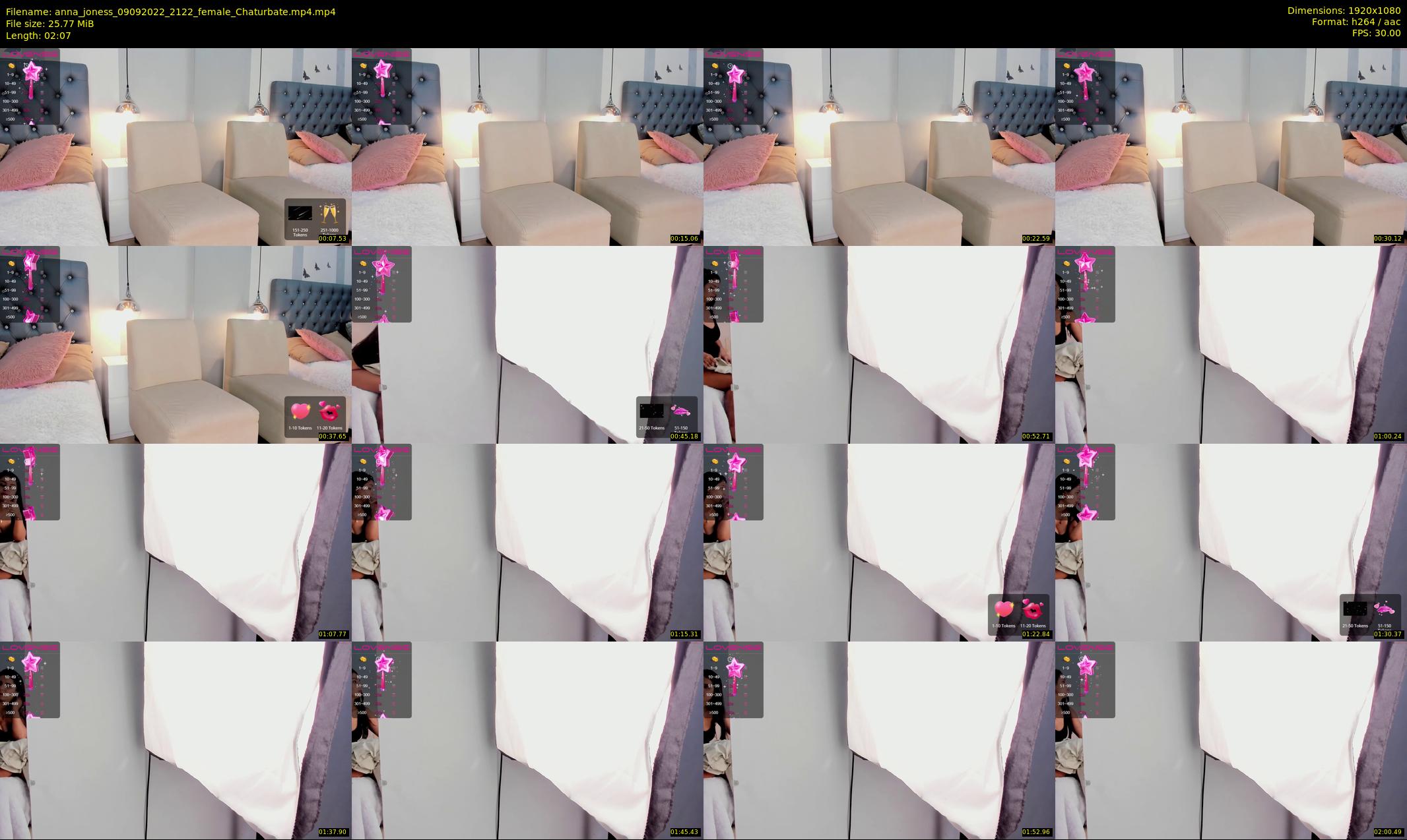 anna_joness — 3 minute Chaturbate female cam show recording, 1080p, Sep 9, 2022