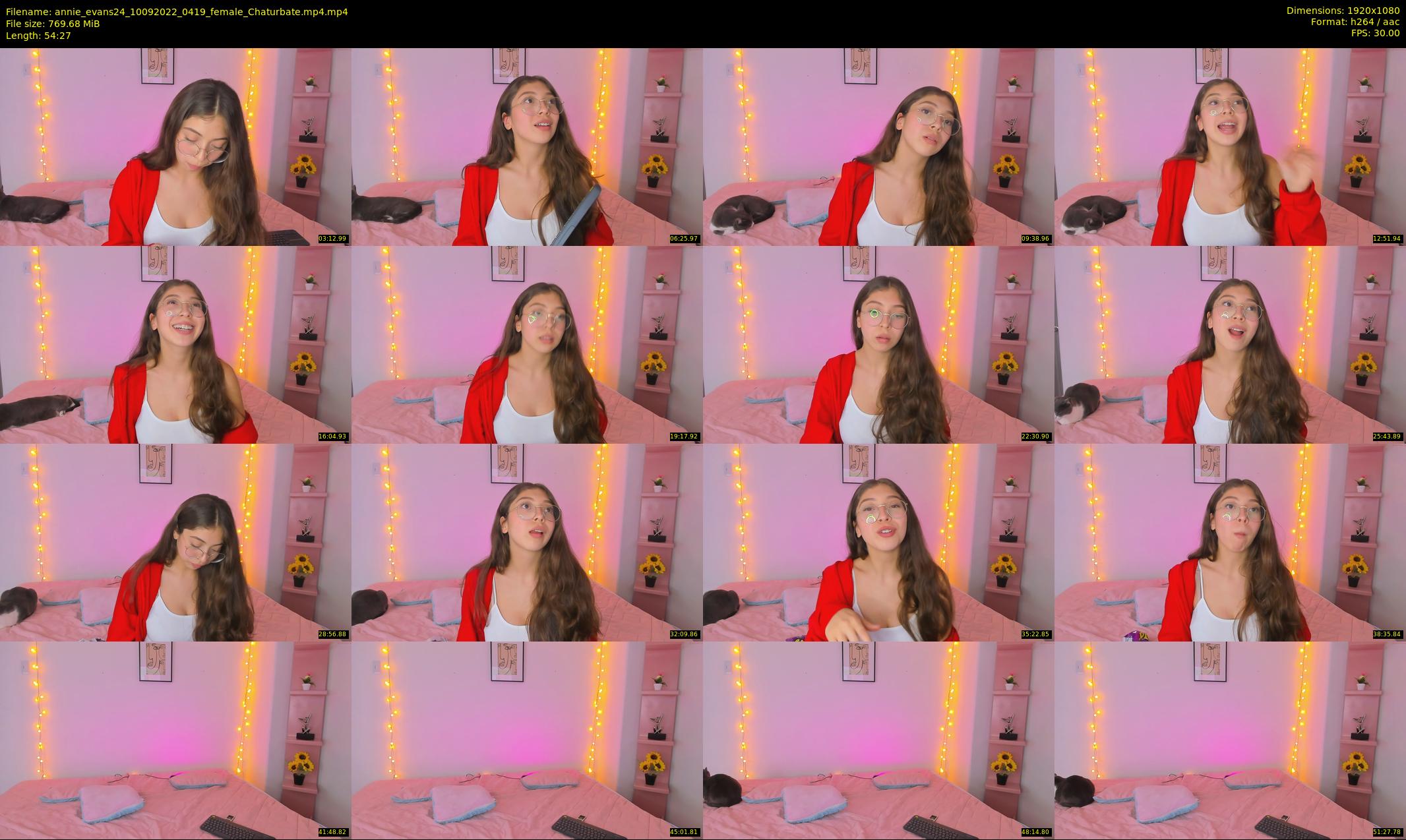 annie_evans24 — 55 minute Chaturbate female cam show recording, 1080p, Sep 10, 2022