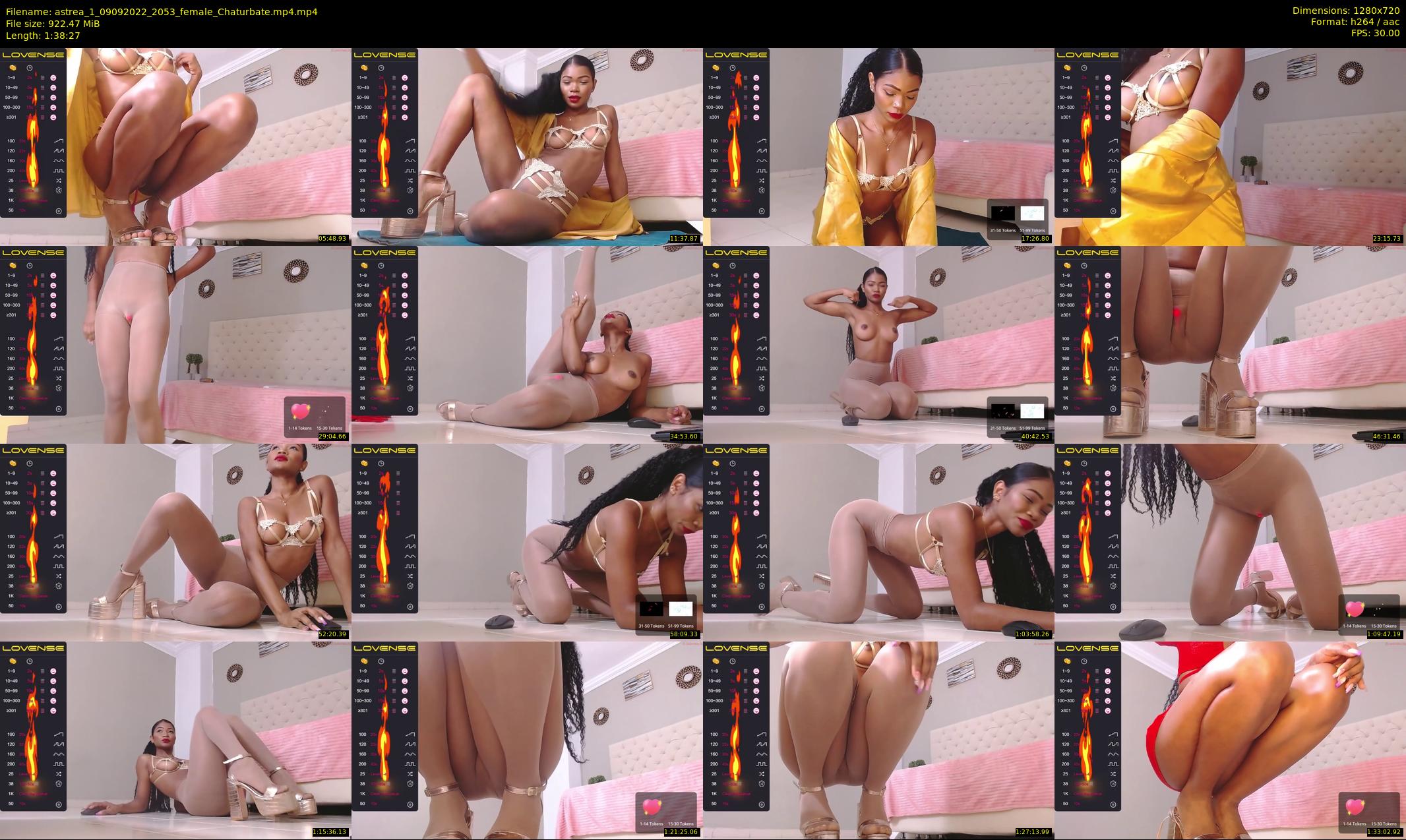astrea_1 — 99 minute Chaturbate female cam show recording, 720p, Sep 9, 2022