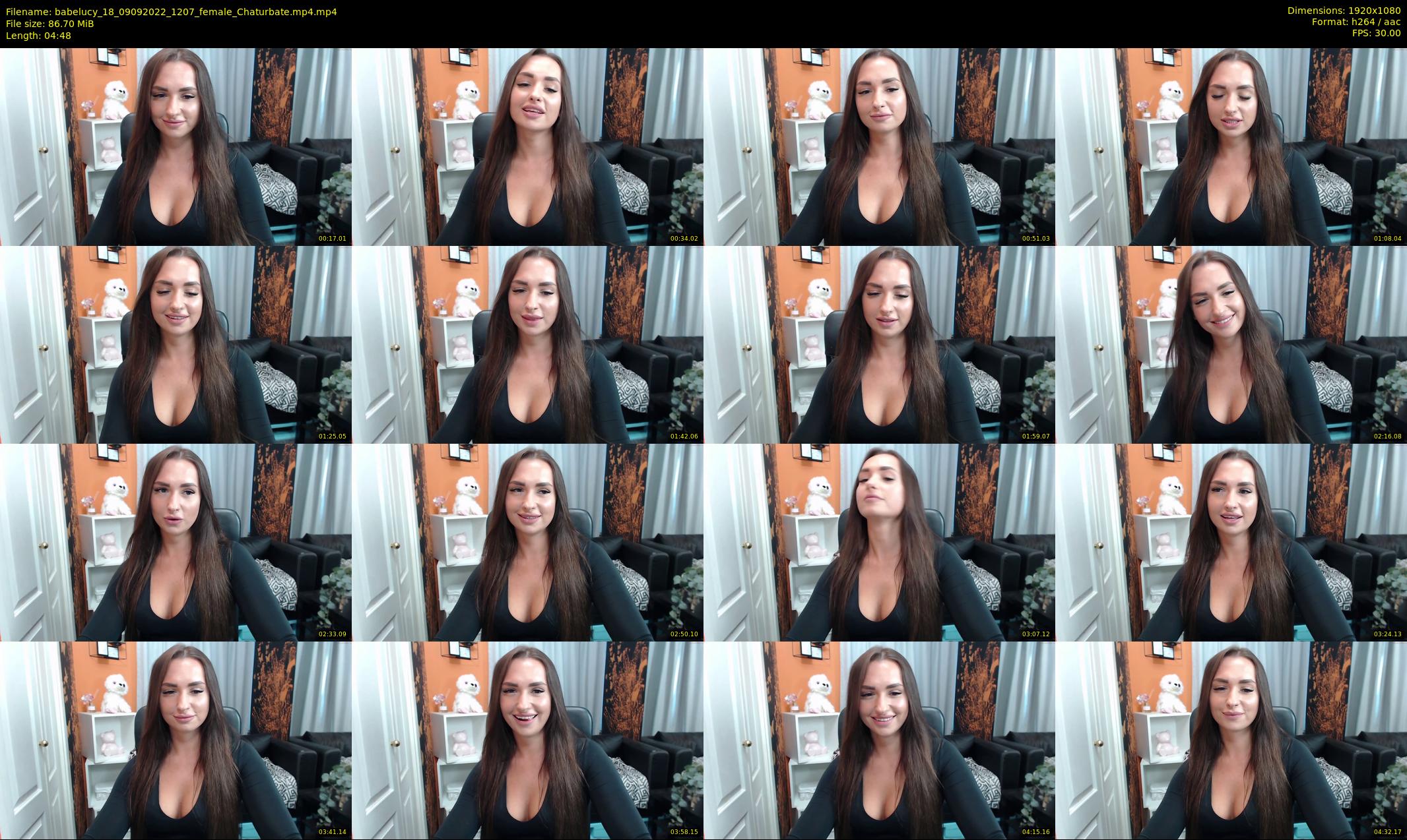 babelucy_18 — 5 minute Chaturbate female cam show recording, 1080p, Sep 9, 2022