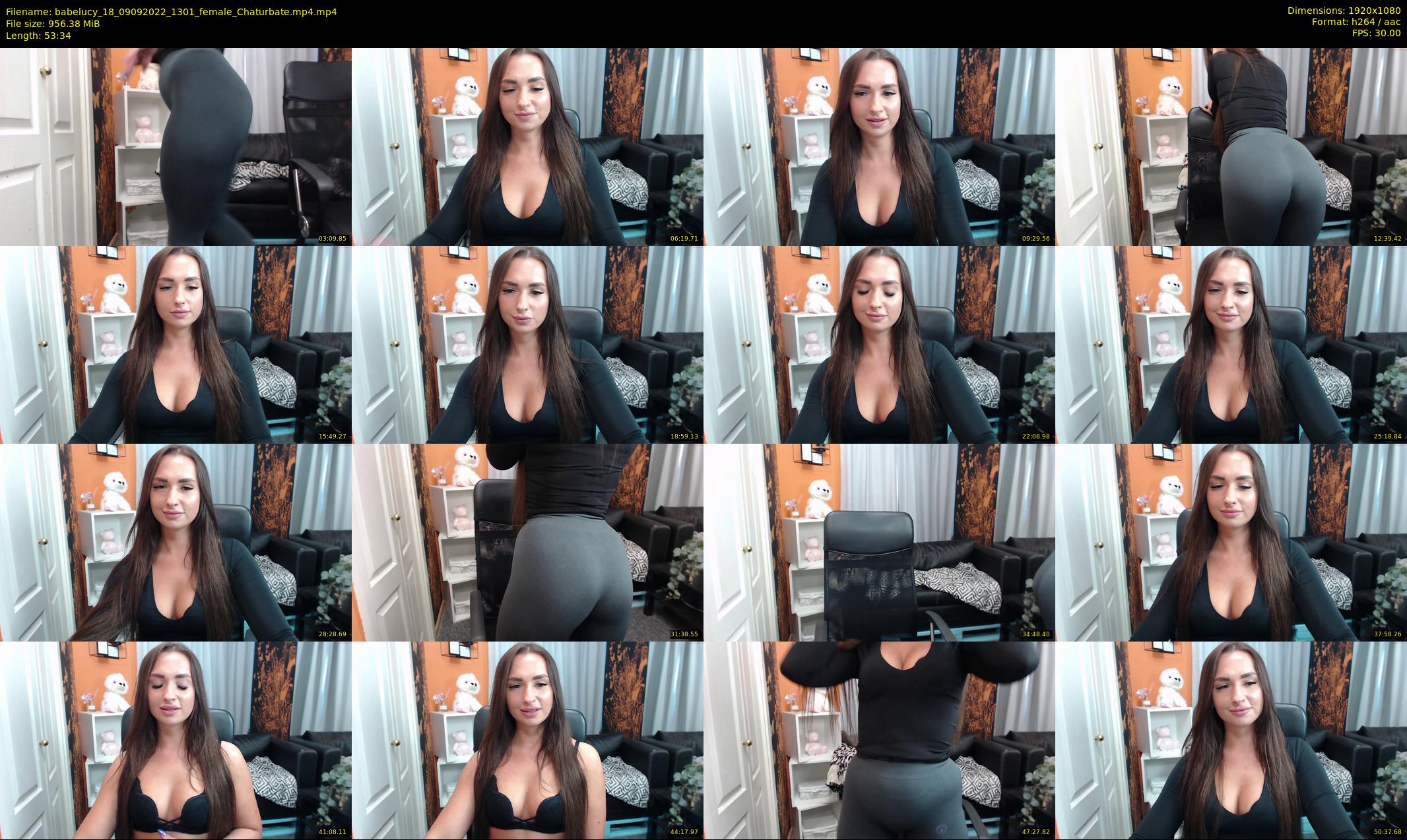 babelucy_18 — 54 minute Chaturbate female cam show recording, 1080p, Sep 9, 2022
