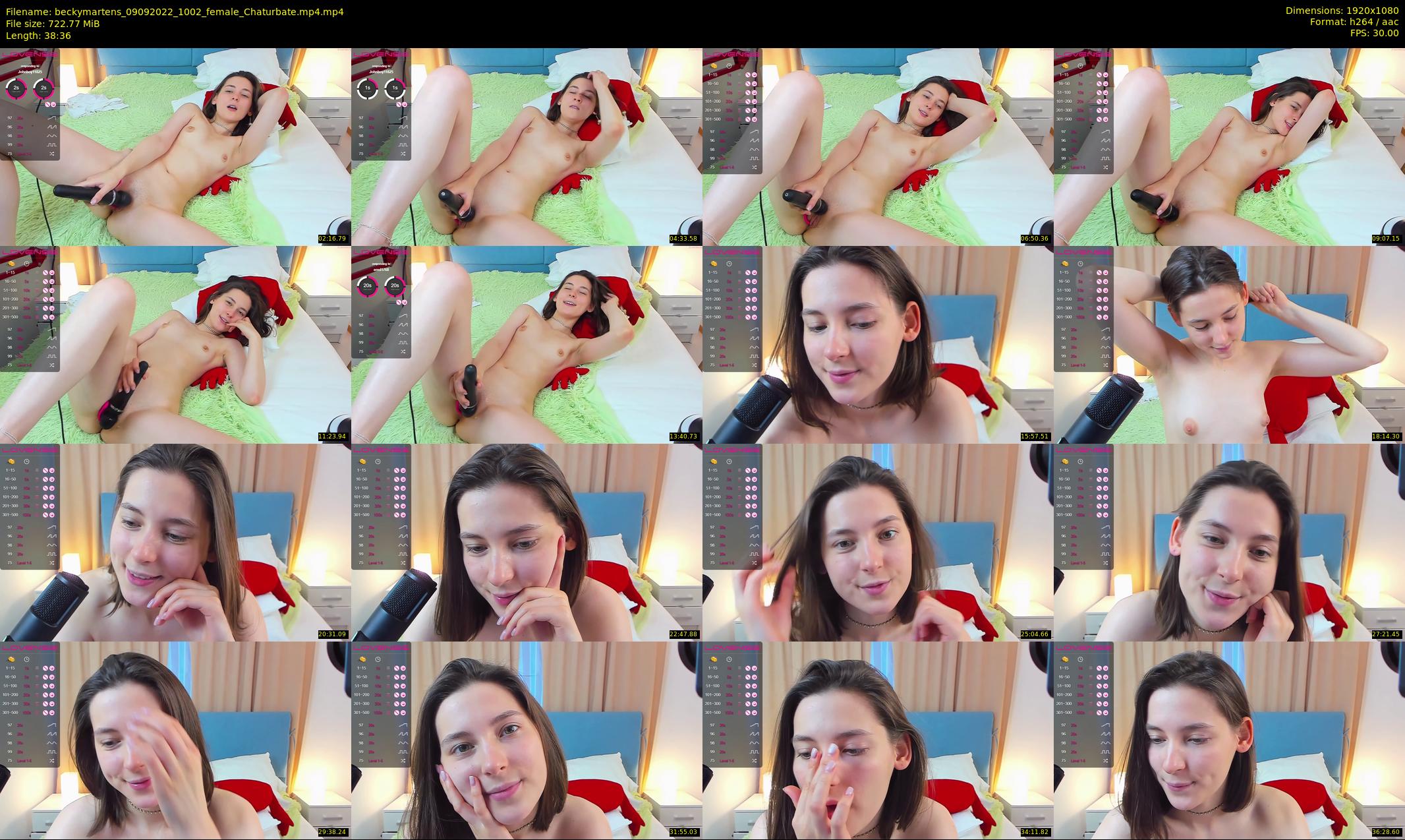 beckymartens — 39 minute Chaturbate female cam show recording, 1080p, Sep 9, 2022